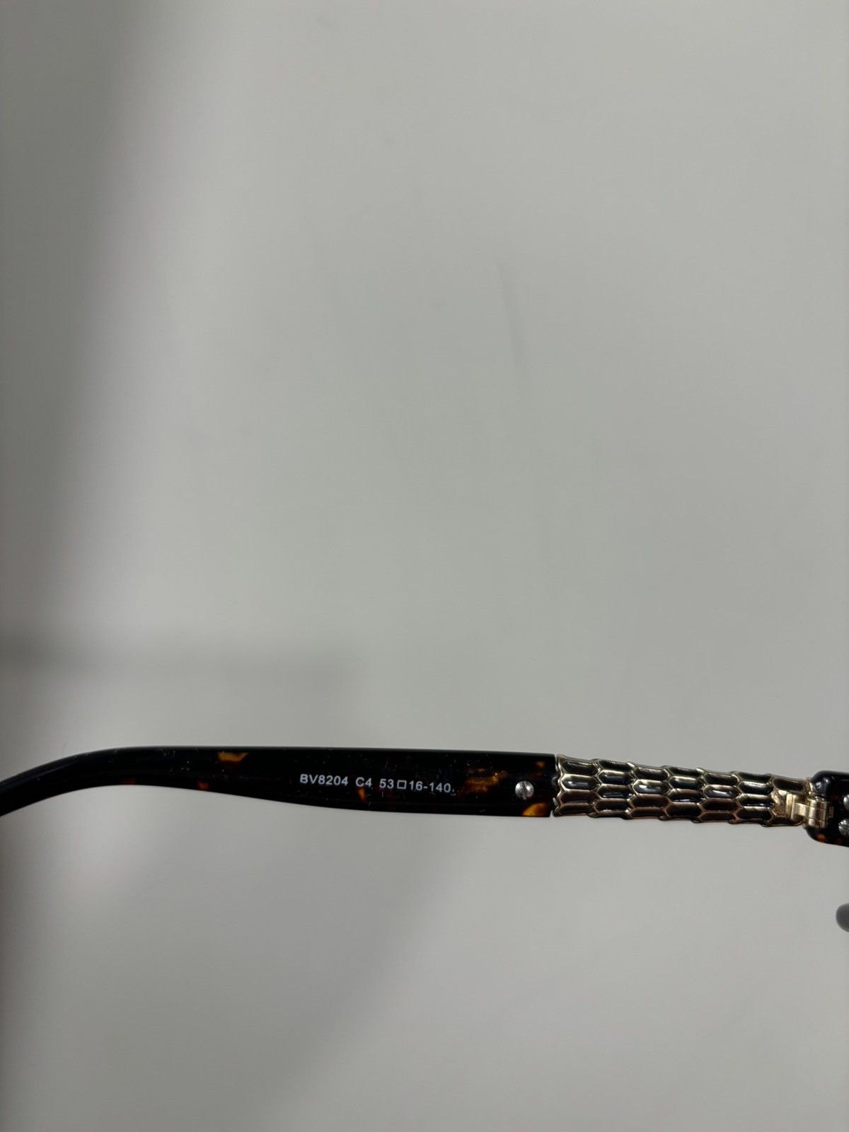 Bvlgari Bvlgari Very Rare Women’s Black/Gold Eyeglasses Frames Size ONE SIZE - 15 Thumbnail