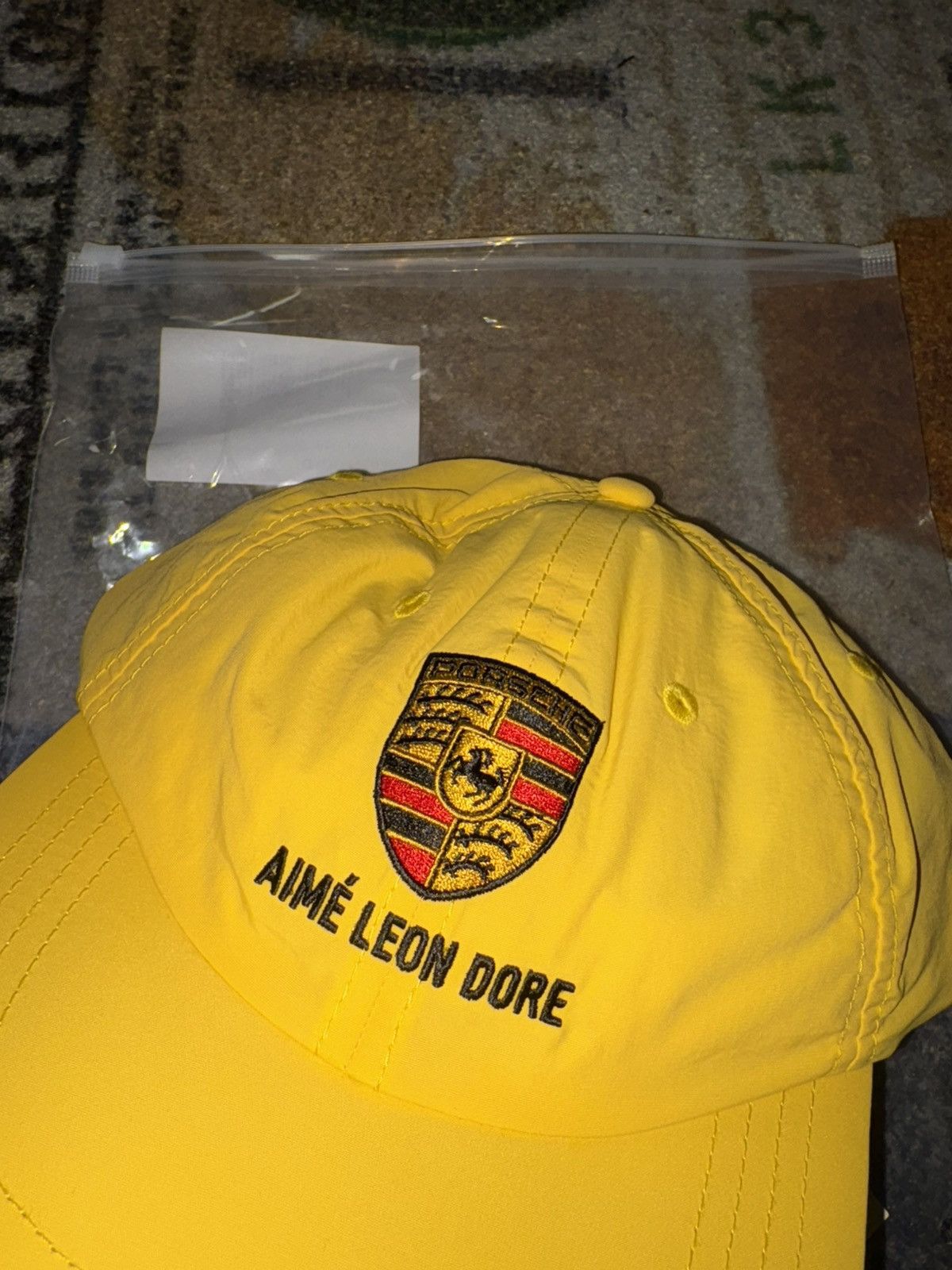 Aime Leon Dore × Porsche Design ALD / Porsche Nylon Logo Hat Size ONE SIZE - 2 Thumbnail