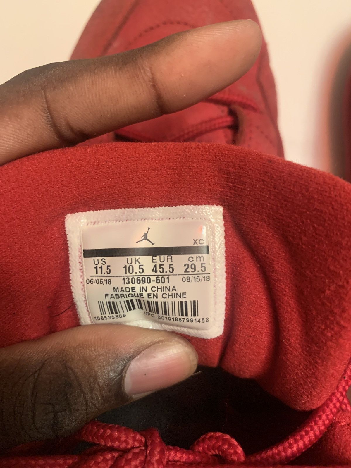 Jordan Brand Jordan 12 Size US 11.5 / EU 44-45 - 7 Thumbnail