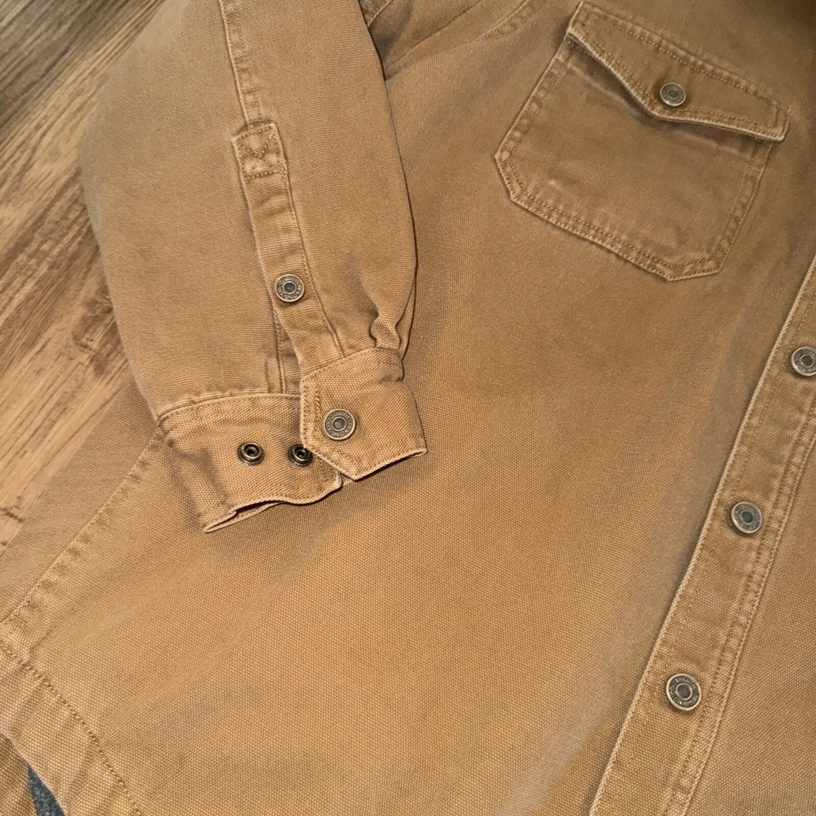 Duluth Trading Company Duluth Trading Hangar Bender Fire Hose Canvas Jacket Lined Size US L / EU 52-54 / 3 - 6 Thumbnail