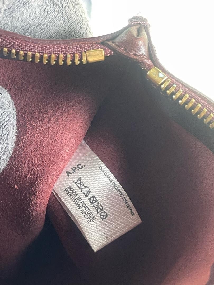 A.P.C. A.P.C Pouch Leather Bag Size ONE SIZE - 14 Thumbnail