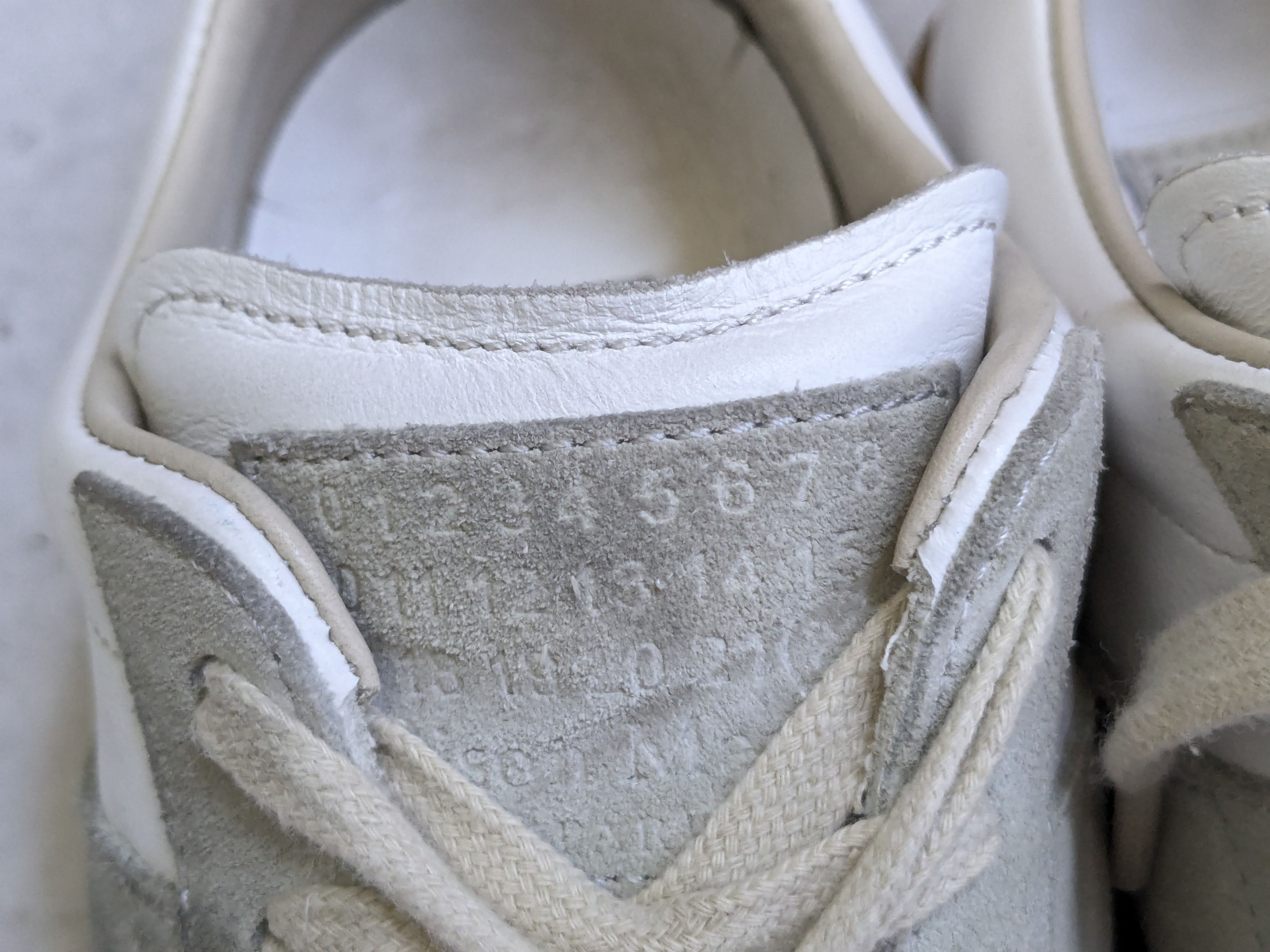 Maison Margiela Maison Margiela Replica GAT Sneakers Gray White 7 40 Low Top Size US 7 / EU 40 - 8 Thumbnail
