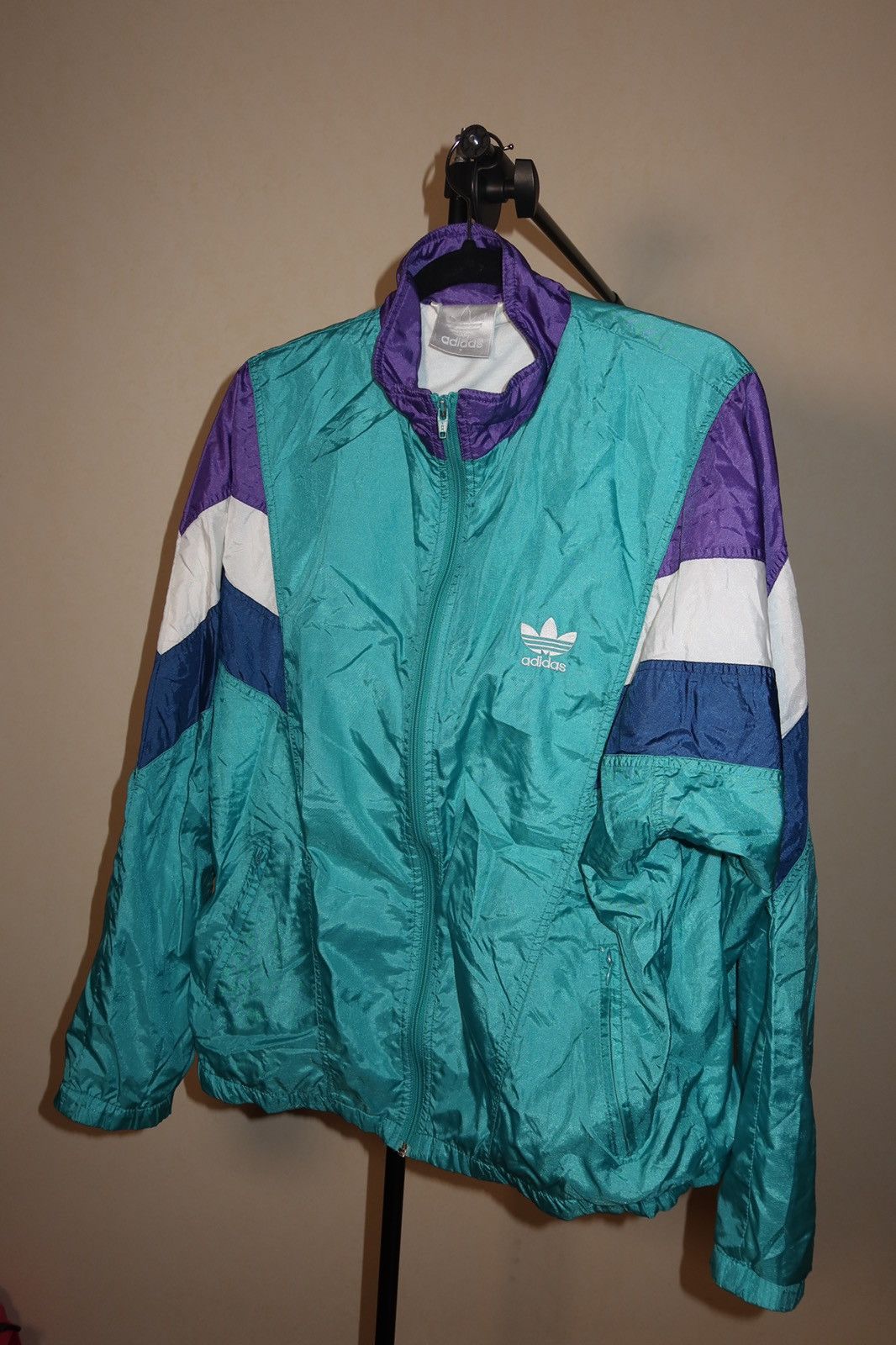 Adidas × Vintage Adidas Vintage 90s rare jacket Size US M / EU 48-50 / 2 - 1 Thumbnail