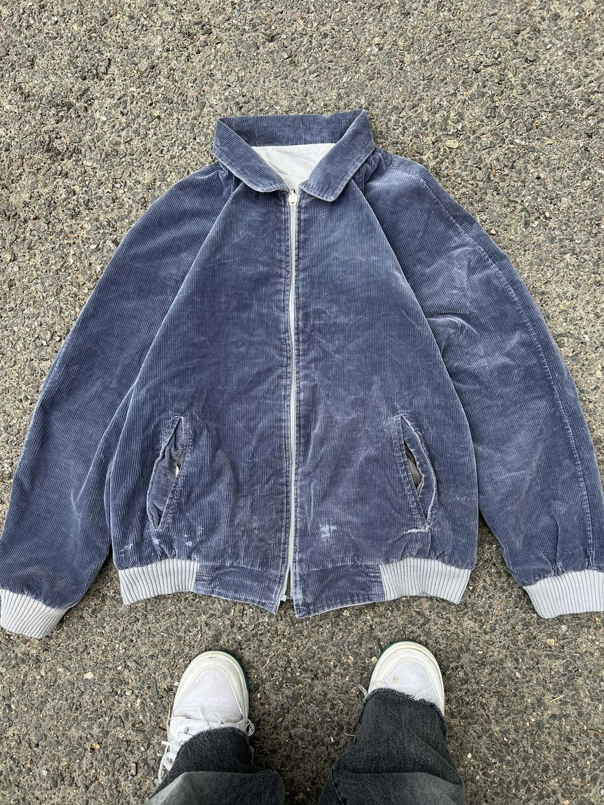 Designer × Vintage Vintage Y2K Velvet Bilateral Made I U.K. jacket Size US M / EU 48-50 / 2 - 1 Thumbnail