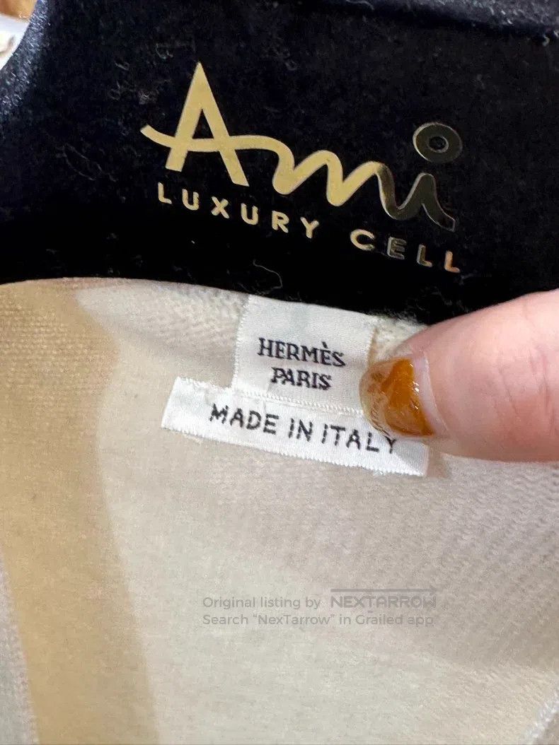 Hermes Hermes Pig Nose Knit Coat Jacket, 64% Cashmere 36% Cotton Size XS / US 0-2 / IT 36-38 - 9 Thumbnail
