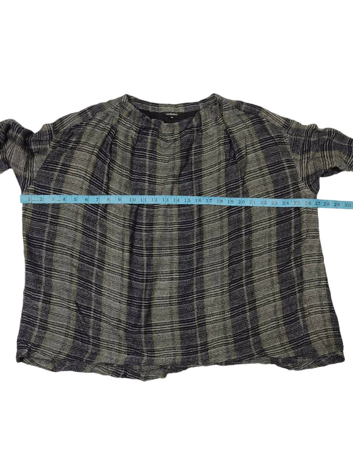 Japanese Brand × Pas de Calais × Vintage Vintage Pas De Calais Wool Viscose Classic Check Blouse Size L / US 10 / IT 46 - 10 Thumbnail