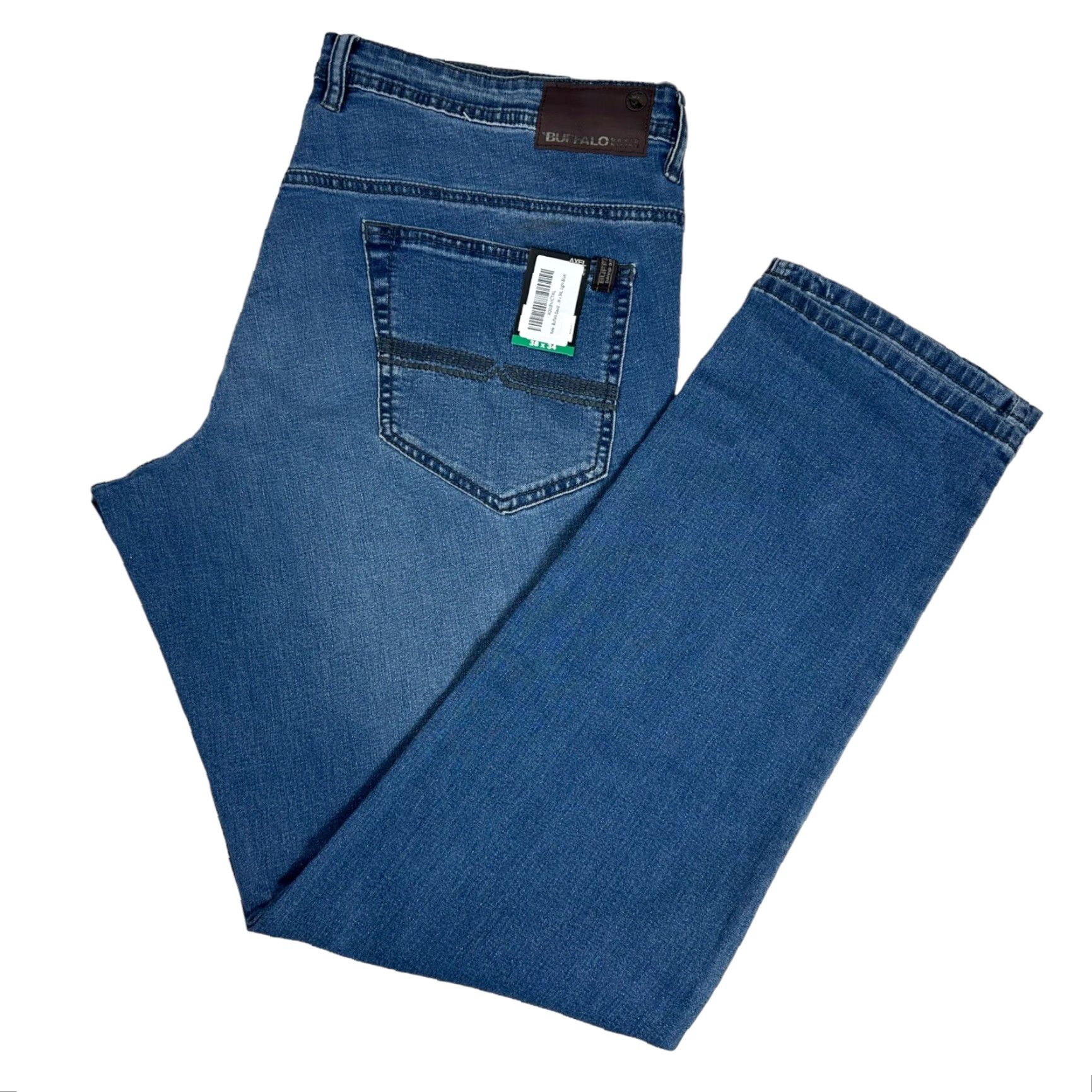 Buffalo David Bitton Men's Jeans Axel Slim Straight 38x34 Dark