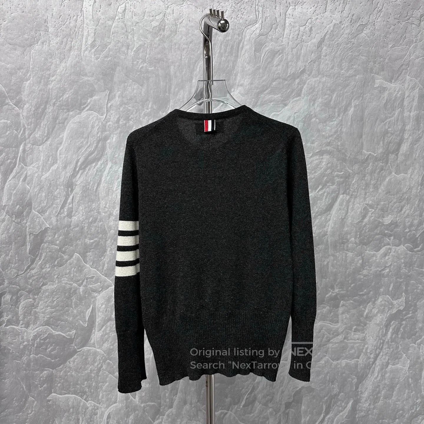 Thom Browne Thom Browne Striped Cashmere Cardigan 42. Size US XS / EU 42 / 0 - 4 Thumbnail