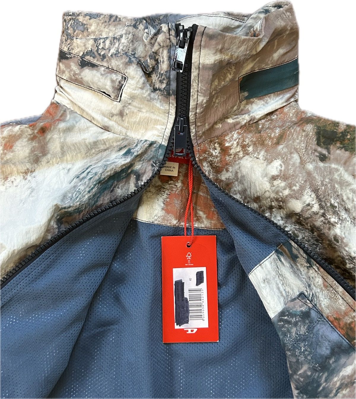 Diesel Diesel G-WARREL-CMF Giacca Multi regular printed jacket Size US M / EU 48-50 / 2 - 9 Thumbnail
