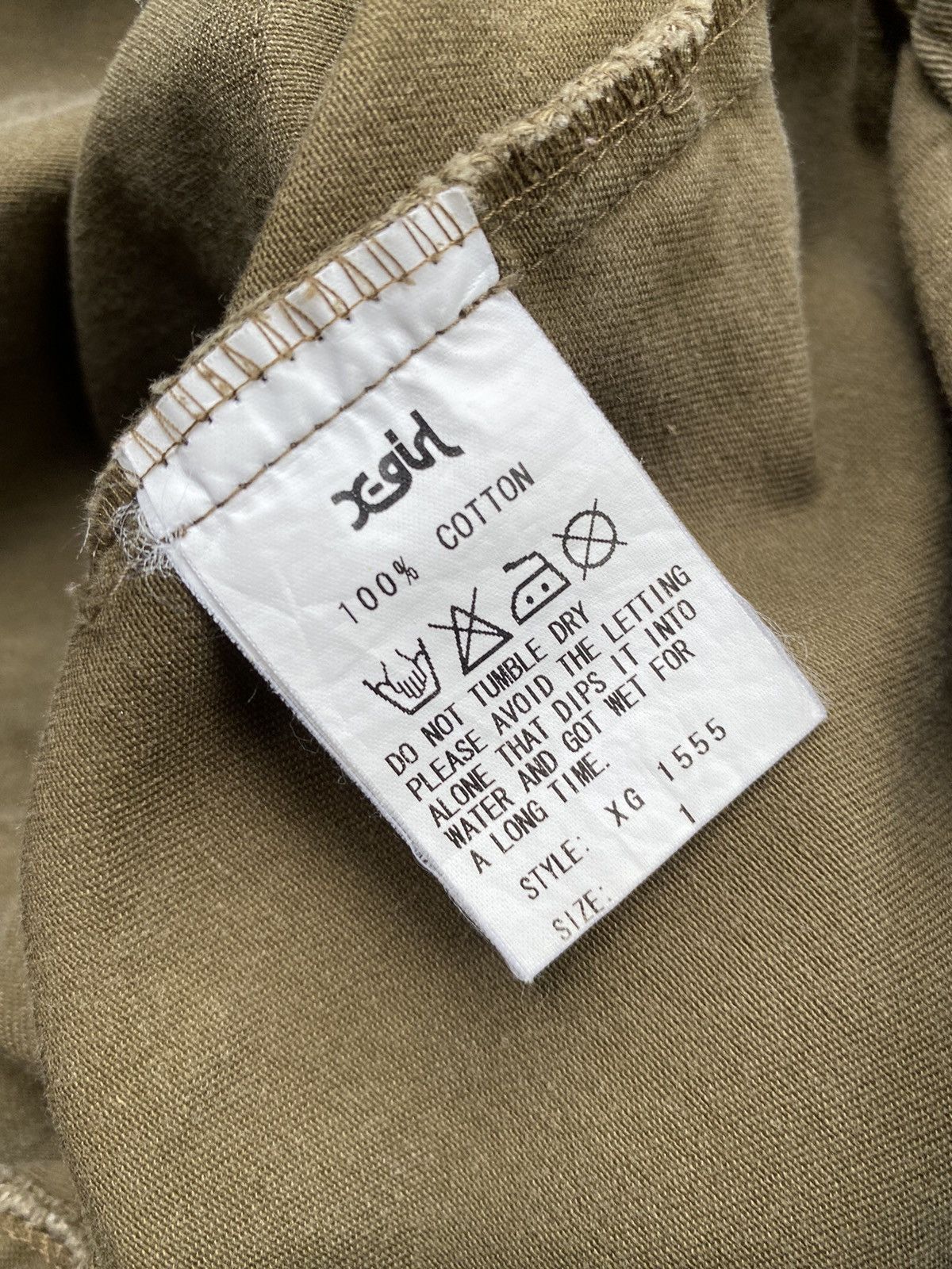 Designer × Japanese Brand X-girl cargo pants Size 30" / US 8 / IT 44 - 21 Thumbnail