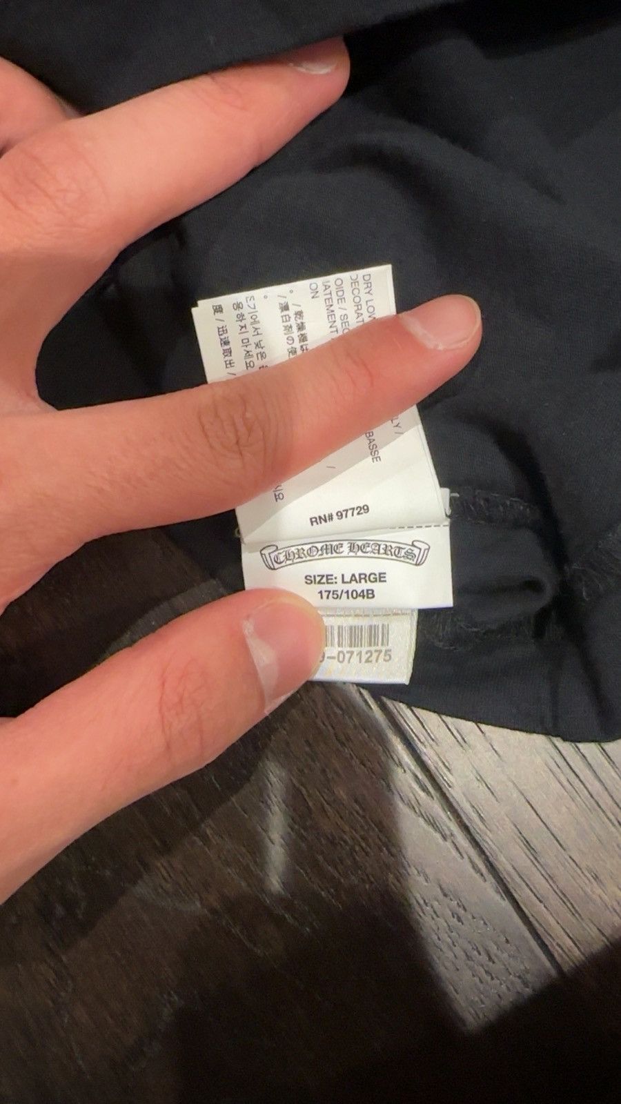Chrome Hearts Chrome hearts St Barth’s exclusive black and blue shirt Size US L / EU 52-54 / 3 - 9 Thumbnail