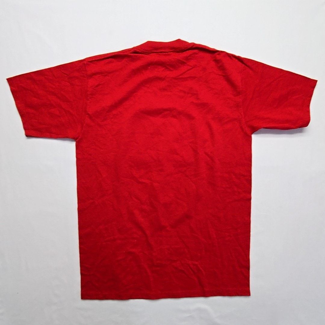 Jerzees Vintage Native American Distressed Red Eagle Print M Shirt Size US M / EU 48-50 / 2 - 6 Thumbnail