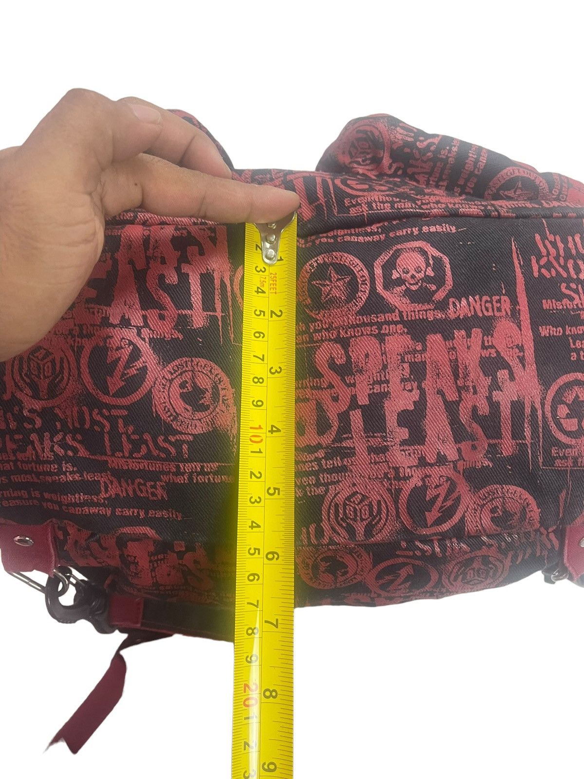 Japanese Brand Algonquins Backpack Seditionaries Punk Streetwear Size ONE SIZE - 7 Thumbnail