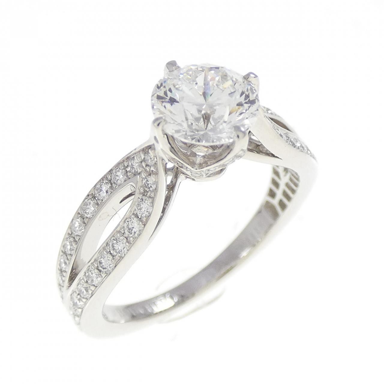 Other Boucheron Boucheron Pont de Paris Platinum Ring Metal Ring DUTY FREE for USA Size ONE SIZE - 1 Thumbnail