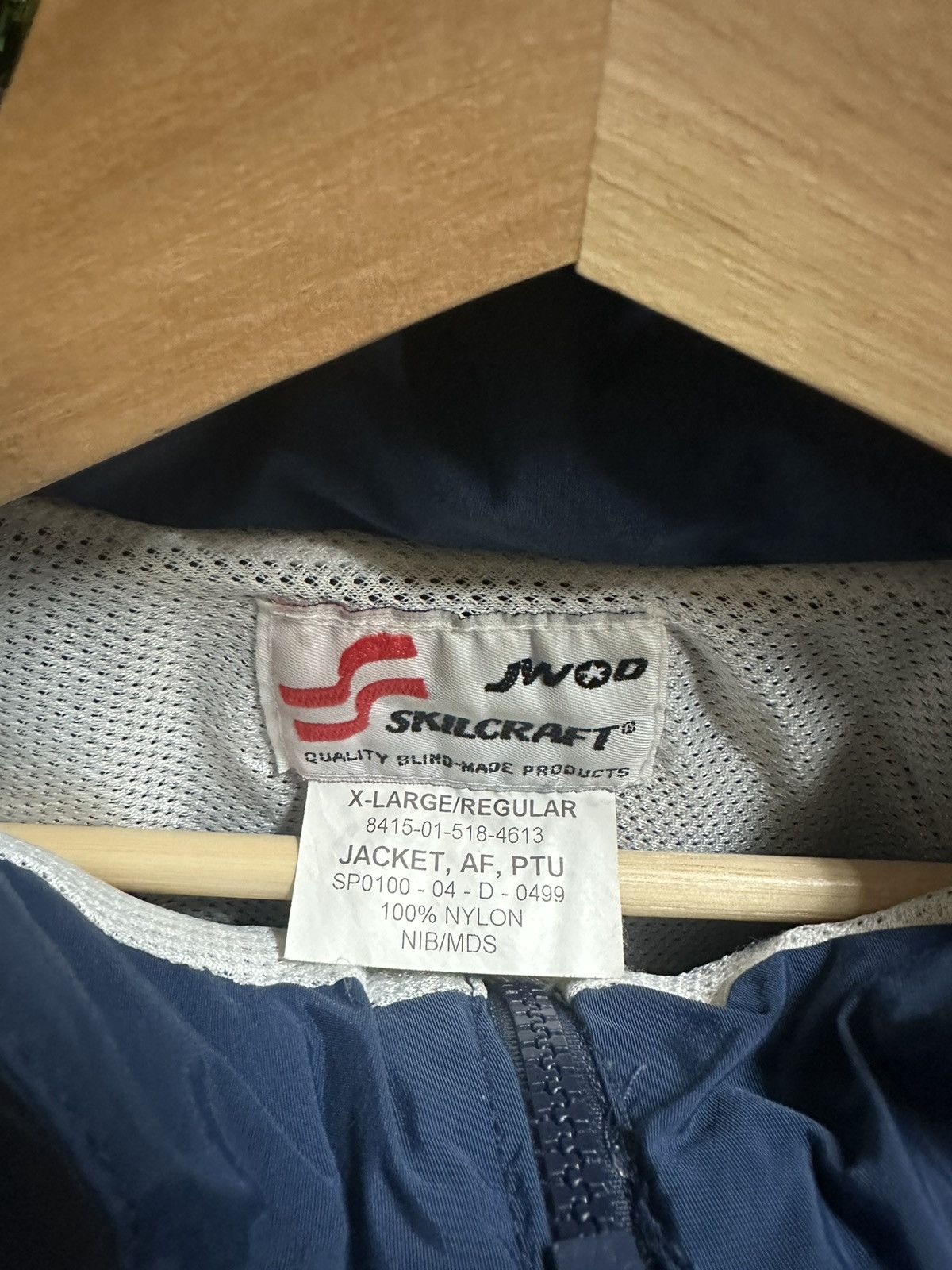 Vintage Vintage US Air Force Zip-up Jacket Size XL Size US XL / EU 56 / 4 - 3 Thumbnail