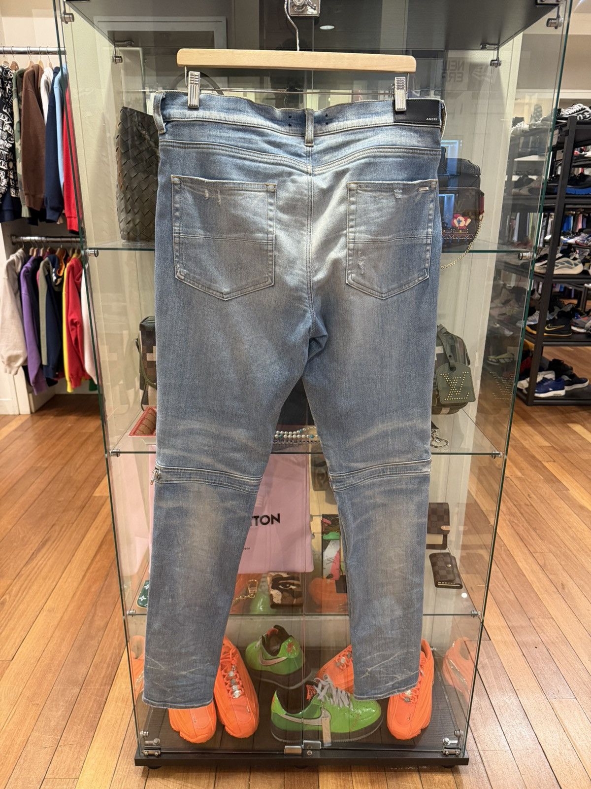 Amiri Amiri MX2 Flannel Patch Denim Jeans Size US 36 / EU 52 - 2 Thumbnail