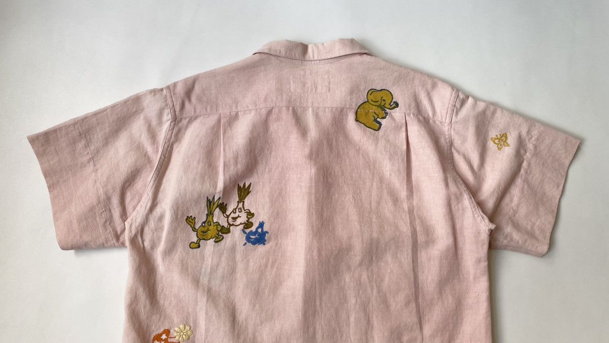 Story Mfg. ‘Greetings’ Embroidered Boxy Shirt Size US S / EU 44-46 / 1 - 13 Thumbnail