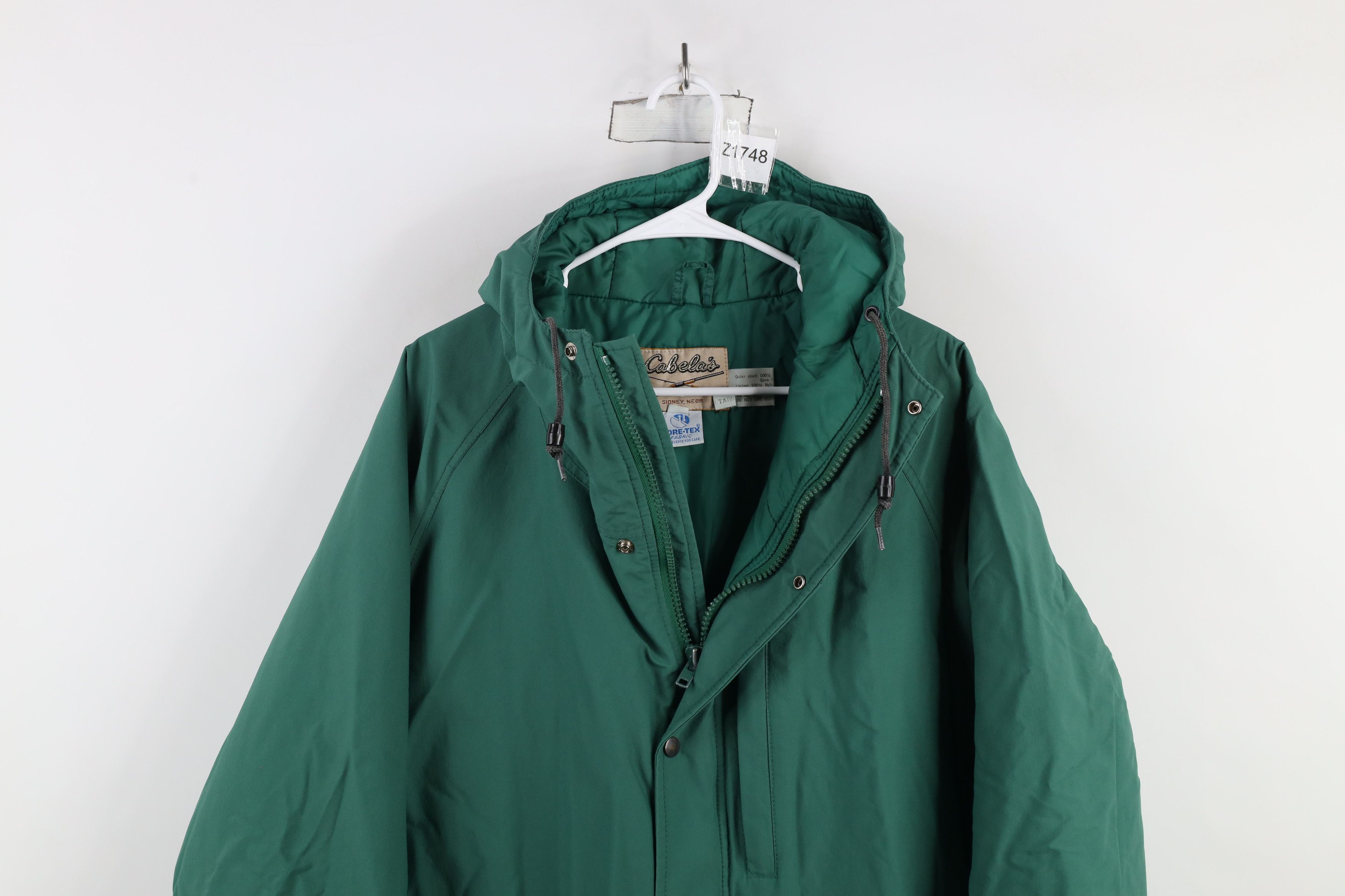Cabelas × Vintage Vintage 80s 90s Cabelas Puffer Parka Jacket Coat Green Size US XL / EU 56 / 4 - 2 Thumbnail