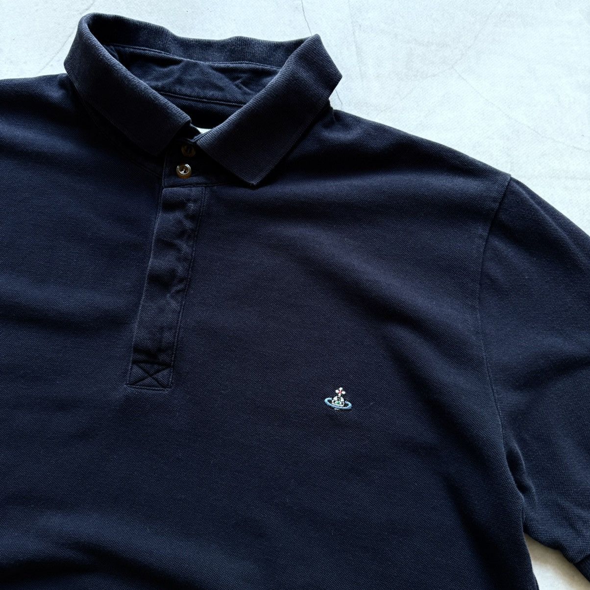 Vivienne Westwood Vivienne Westwood Polo Small Logo Man T-Shirt Tee Size US XXL / EU 58 / 5 - 2 Thumbnail