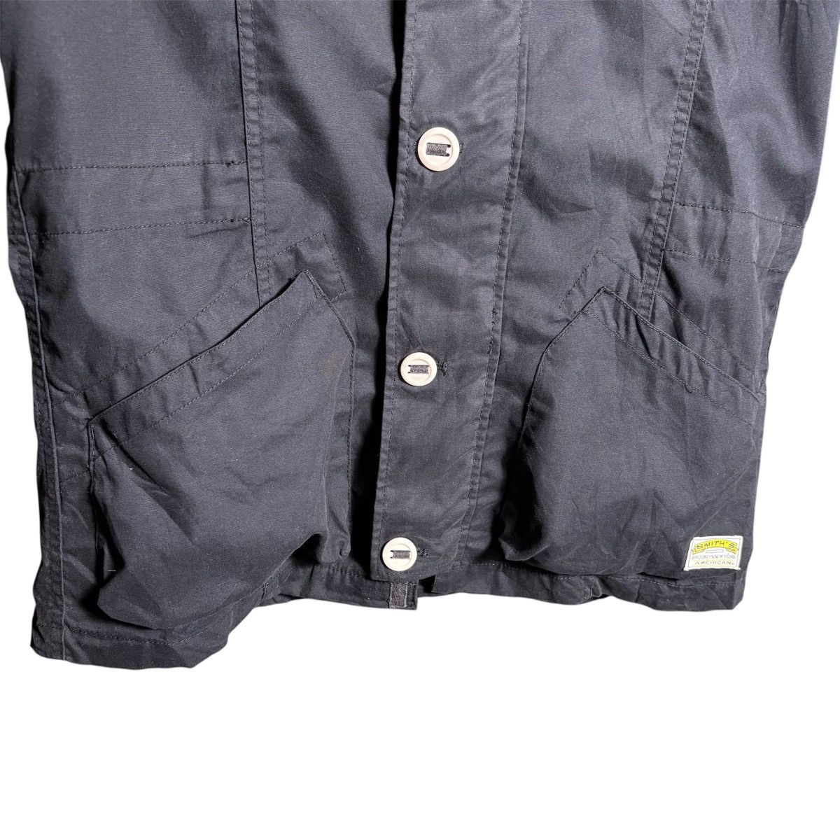 Smith's American Smith’s American Black Hoodie Parka Jacket Size US L / EU 52-54 / 3 - 4 Thumbnail