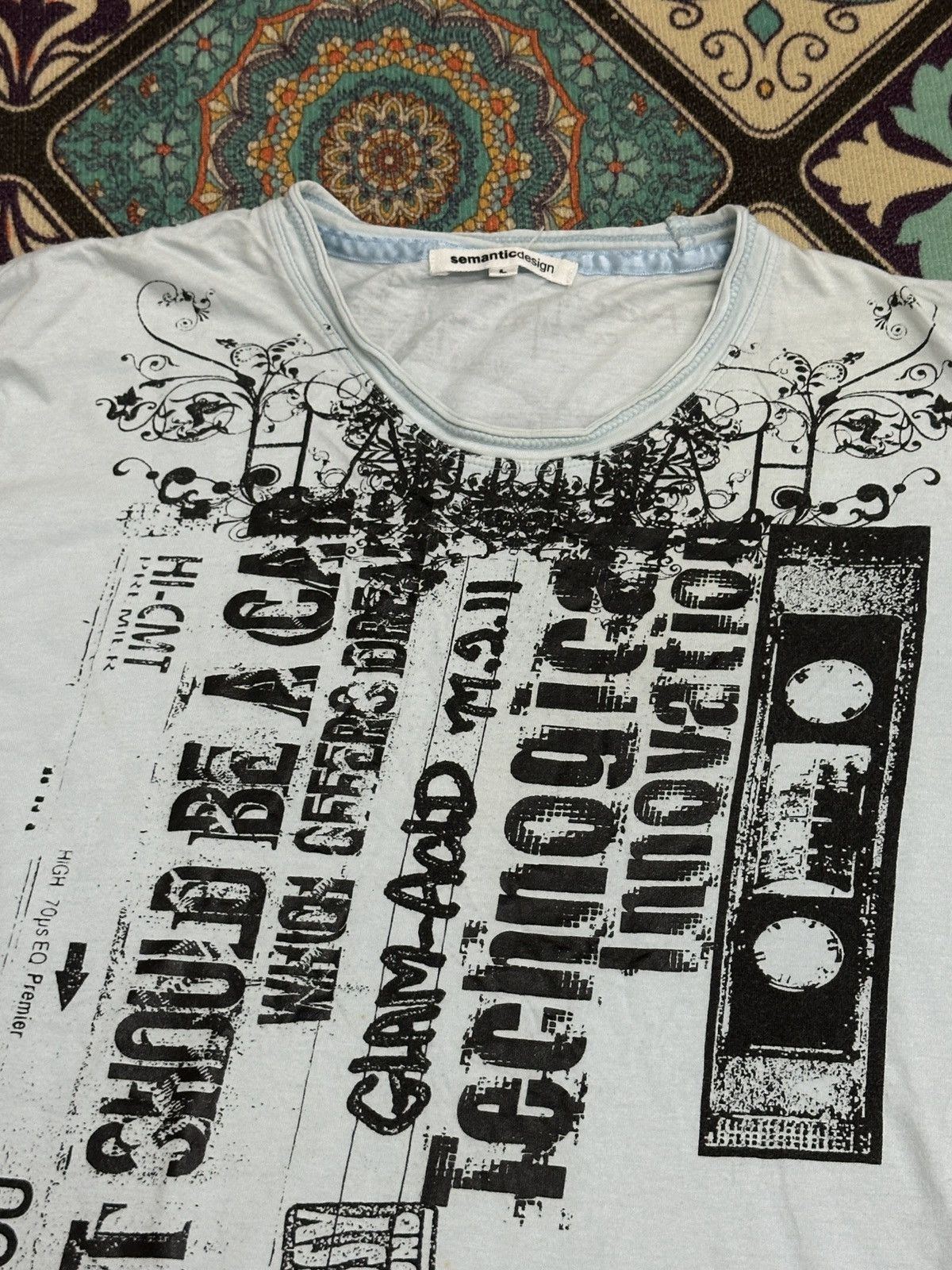 semanticdesign Semanticdesign Japan “Technologist Inovation” Poem T-Shirt Size US M / EU 48-50 / 2 - 3 Thumbnail