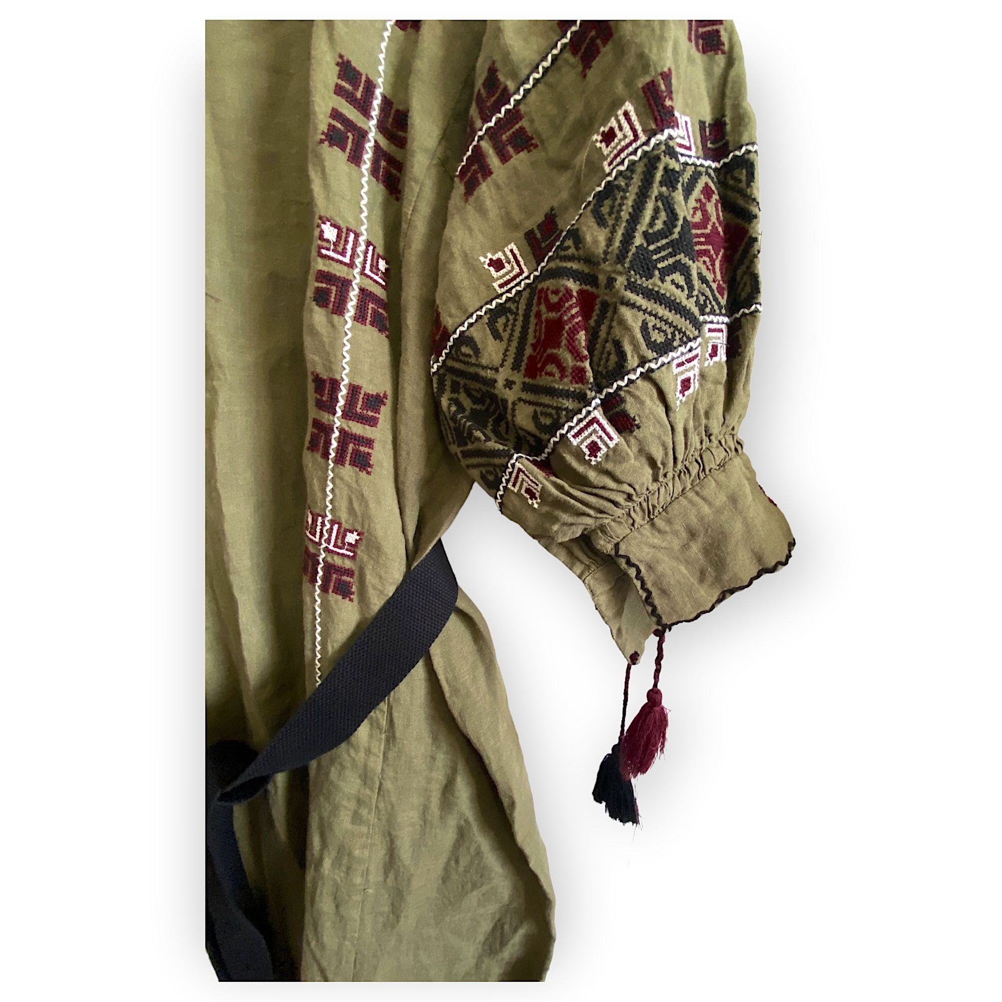Nili Lotan Nili Lotan Valencia Dress, Army Green, Size S, New with tag Size S / US 4 / IT 40 - 10 Thumbnail