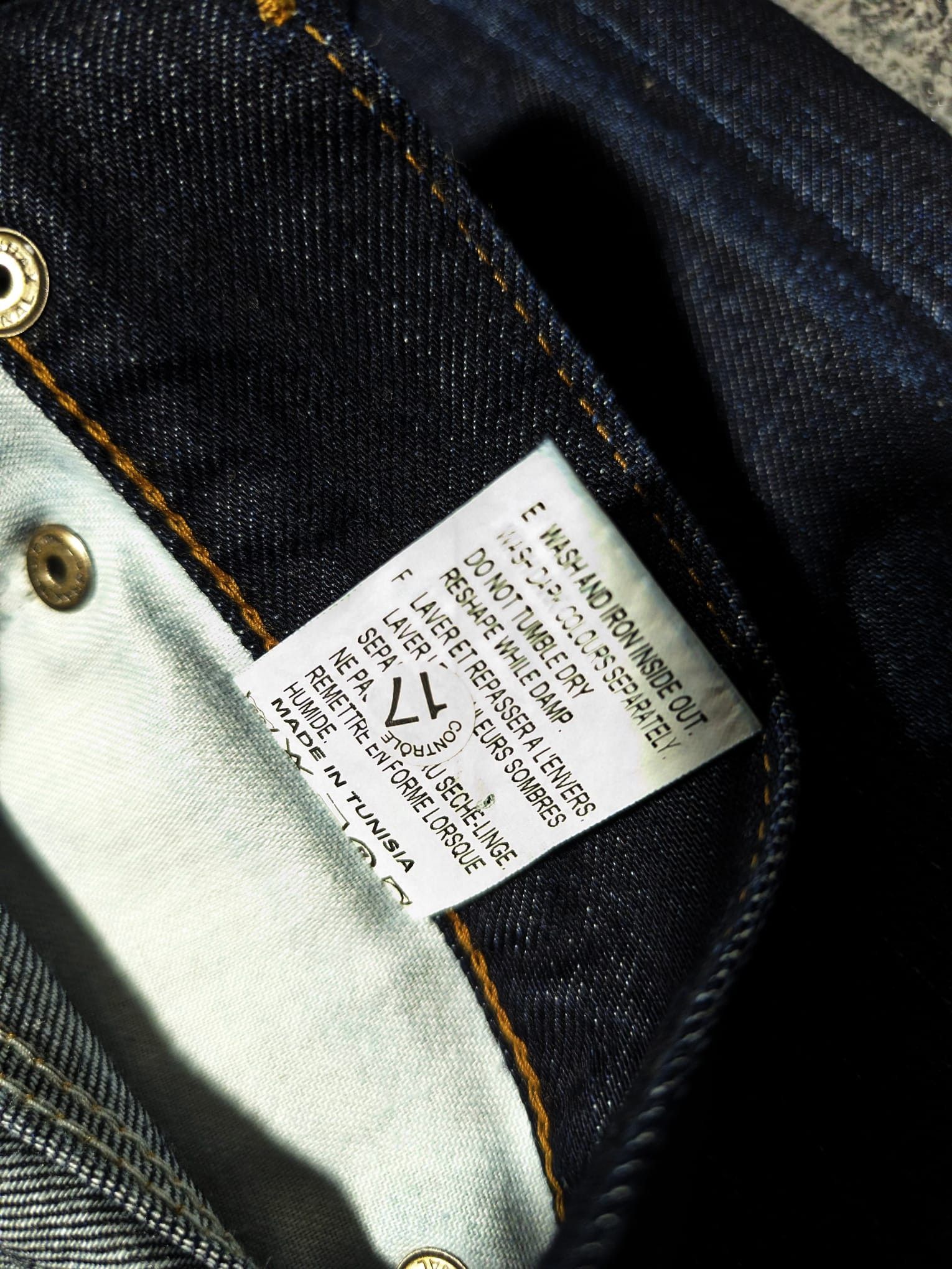 April 77 × Hedi Slimane × Hysteric Glamour April 77 Joey Jeans Hedi Slimane The Hellp Slim Fit Size US 33 - 9 Thumbnail