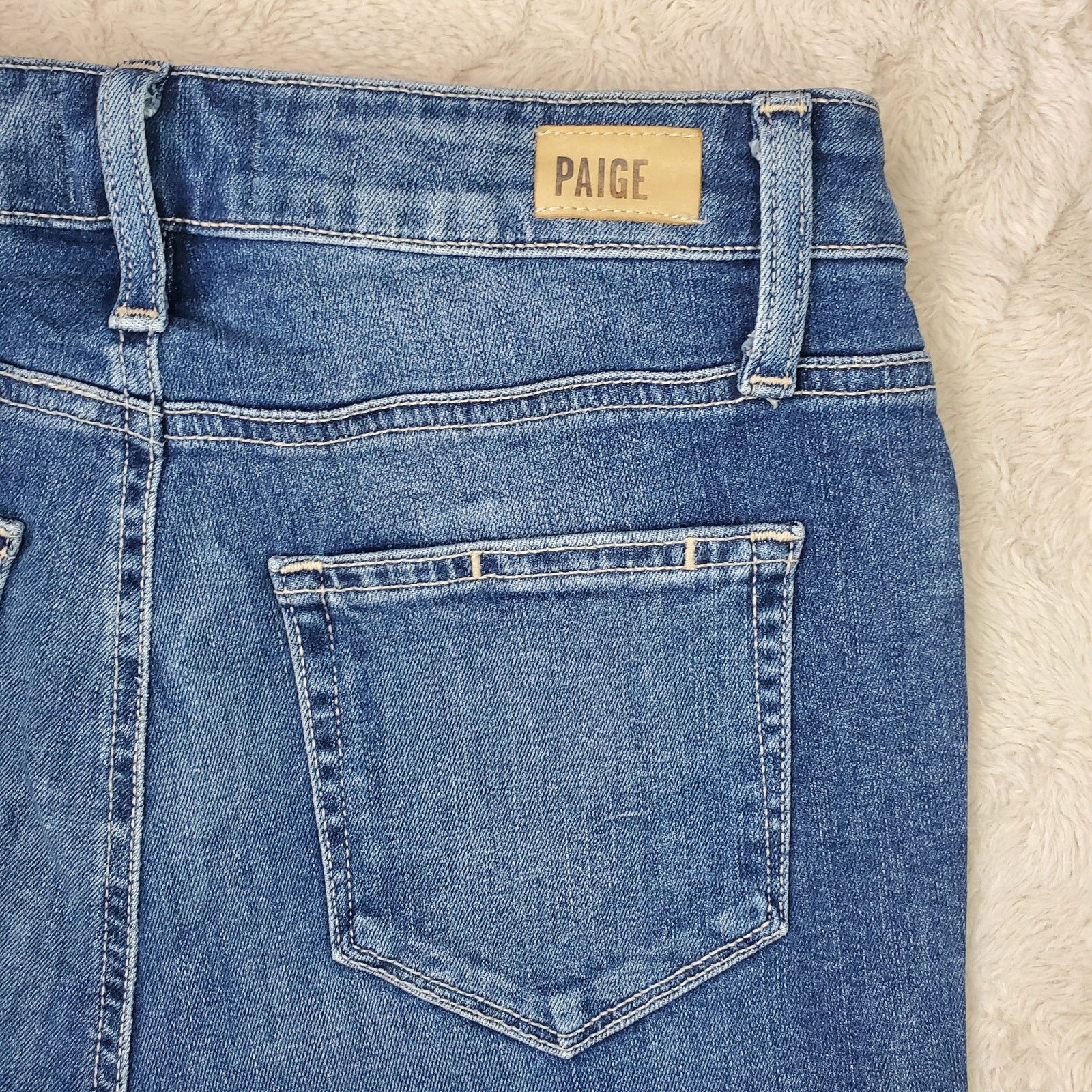Paige Paige Hoxton Straight Crop Jeans 26 / 2 Size 26" / US 2 / IT 38 - 9 Thumbnail