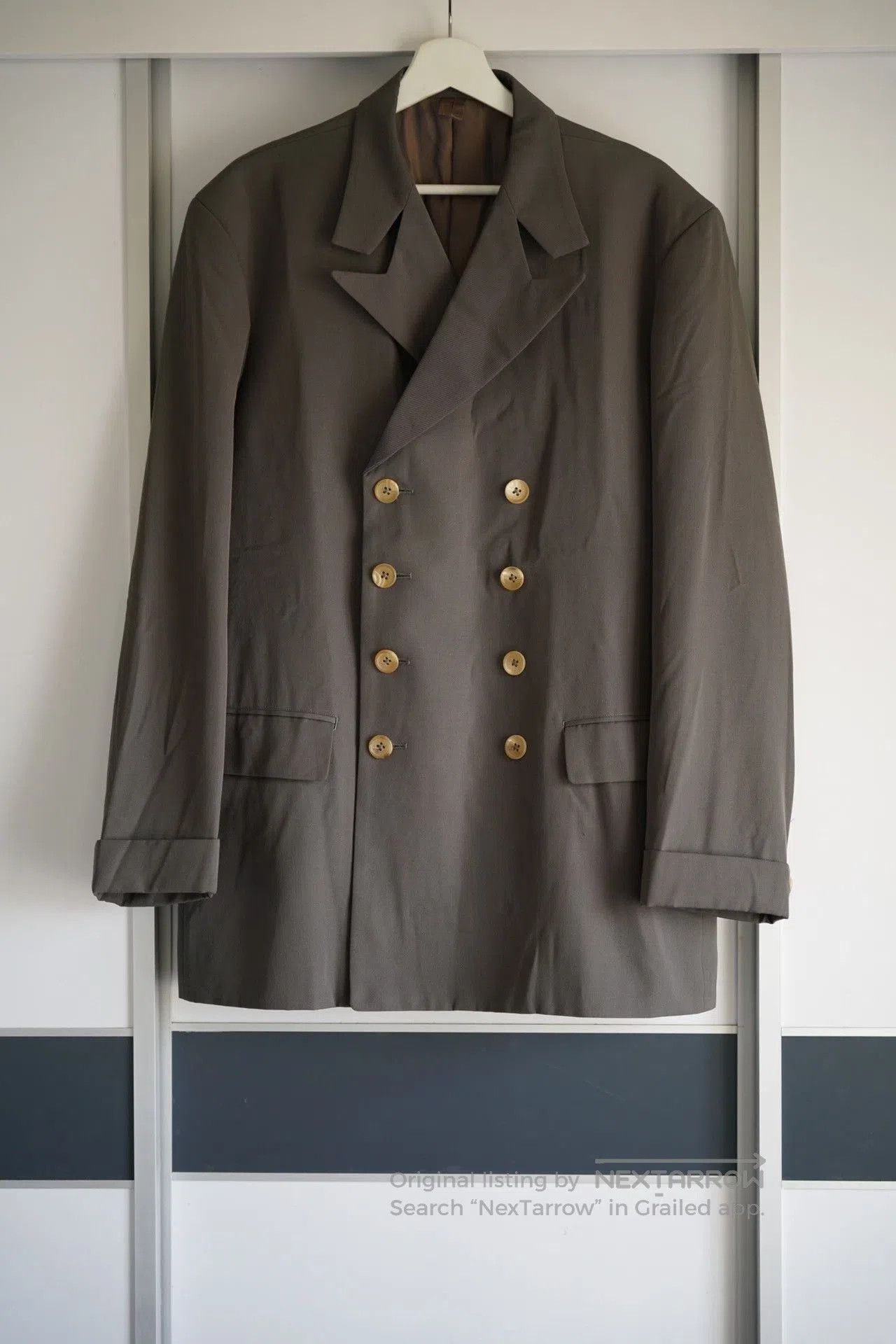 Yohji Yamamoto Yohji Yamamoto Double Breasted Suit Jacket. Size US M / EU 48-50 / 2 - 1 Thumbnail