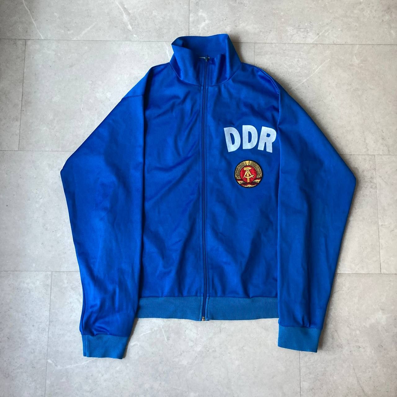 Vintage Vintage East Germany DDR Tracktop Zip Up Jacket Size US XL / EU 56 / 4 - 6 Thumbnail