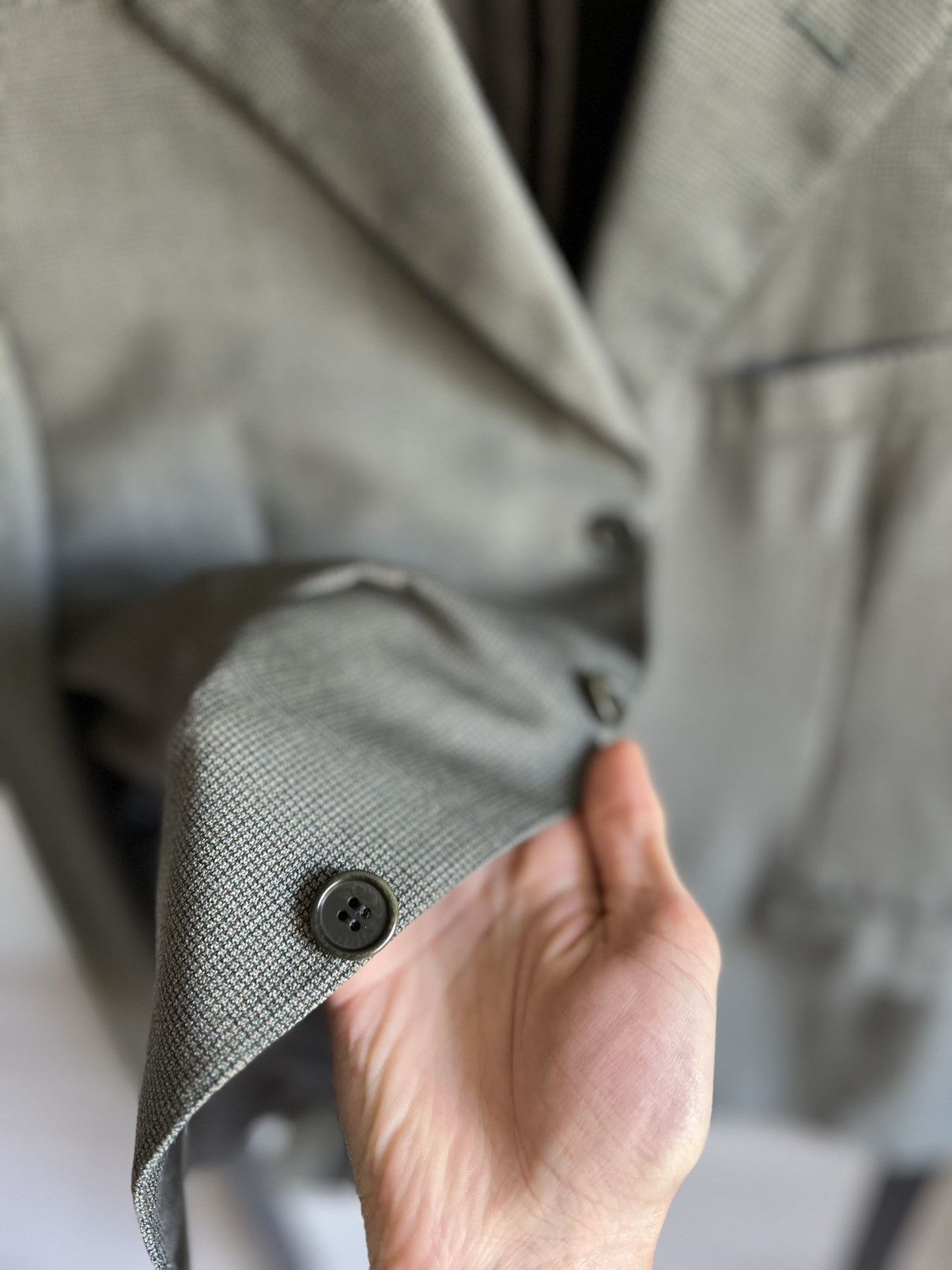 Canali Canali Vintage Pure Wool 100% Blazer Size 52R - 9 Thumbnail
