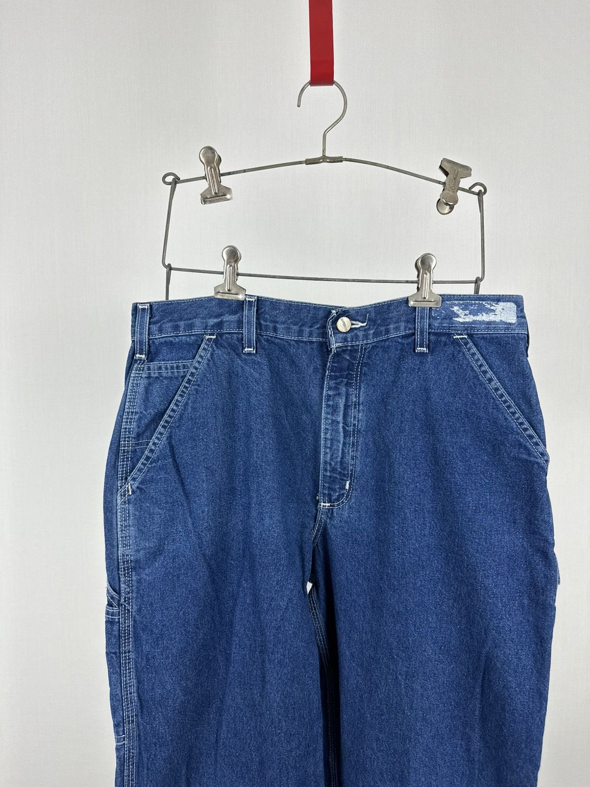 Carhartt Vintage Carhartt Baggy Carpenter Jeans Mens 34x30 Size US 34 / EU 50 - 4 Thumbnail