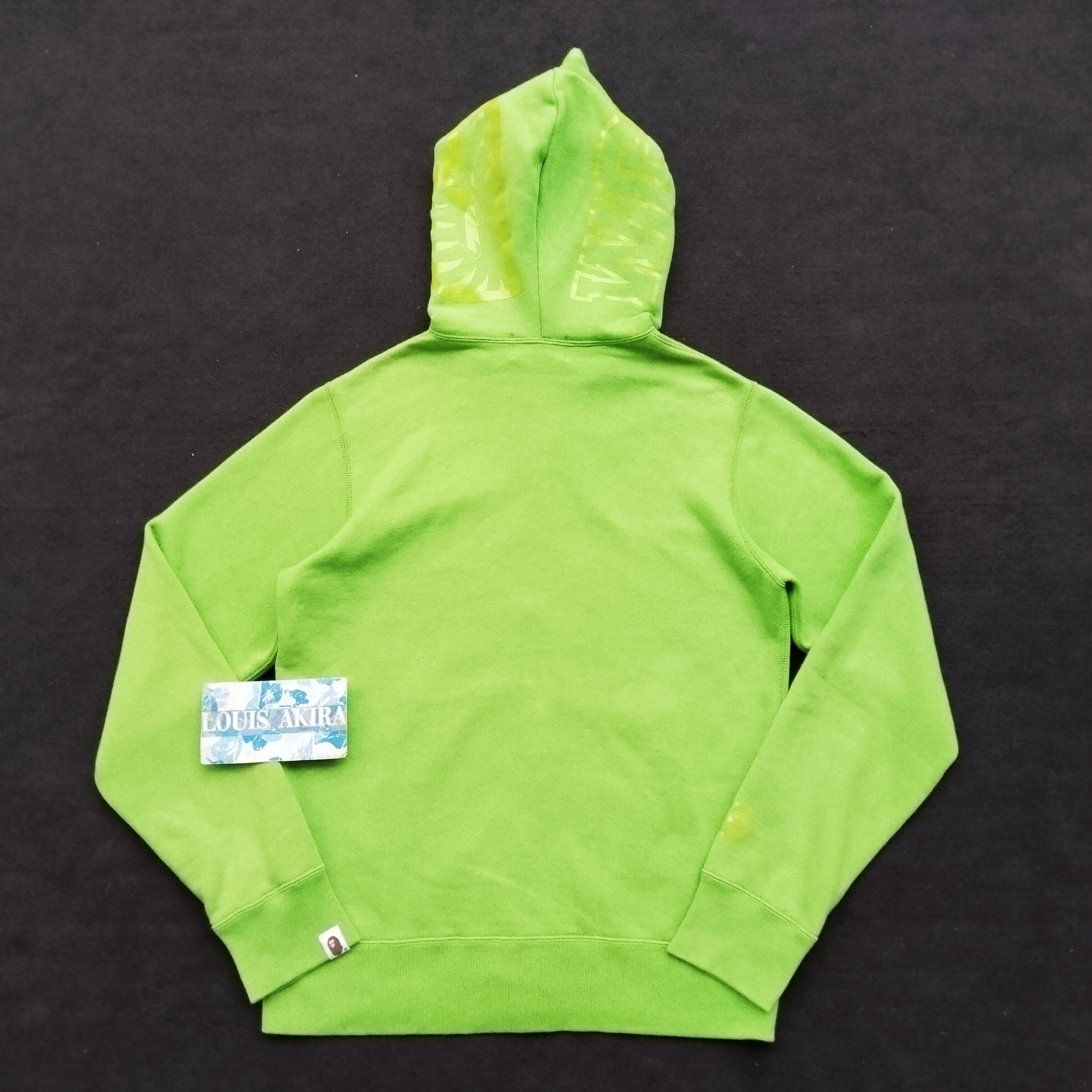 Bape 2017 Bape Neon Color Shark Full Zip Hoodie Size US M / EU 48-50 / 2 - 8 Thumbnail
