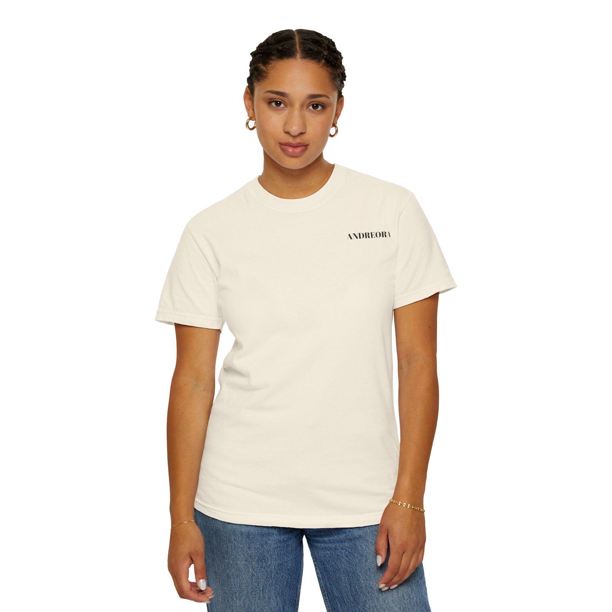 Other ANDREORA Signature Heavyweight Tee - Cream/Beige Size M / US 6-8 / IT 42-44 - 1 Thumbnail