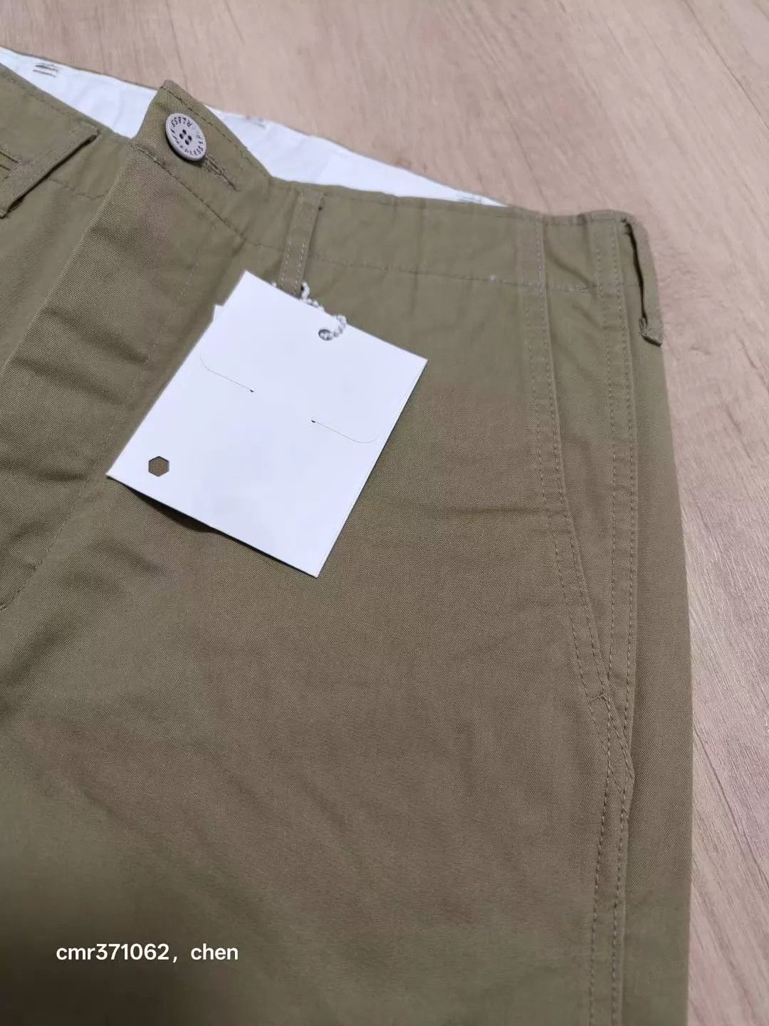Visvim visvim 18ss chino short olive 2 new wash distressed Size US 30 / EU 46 - 3 Thumbnail