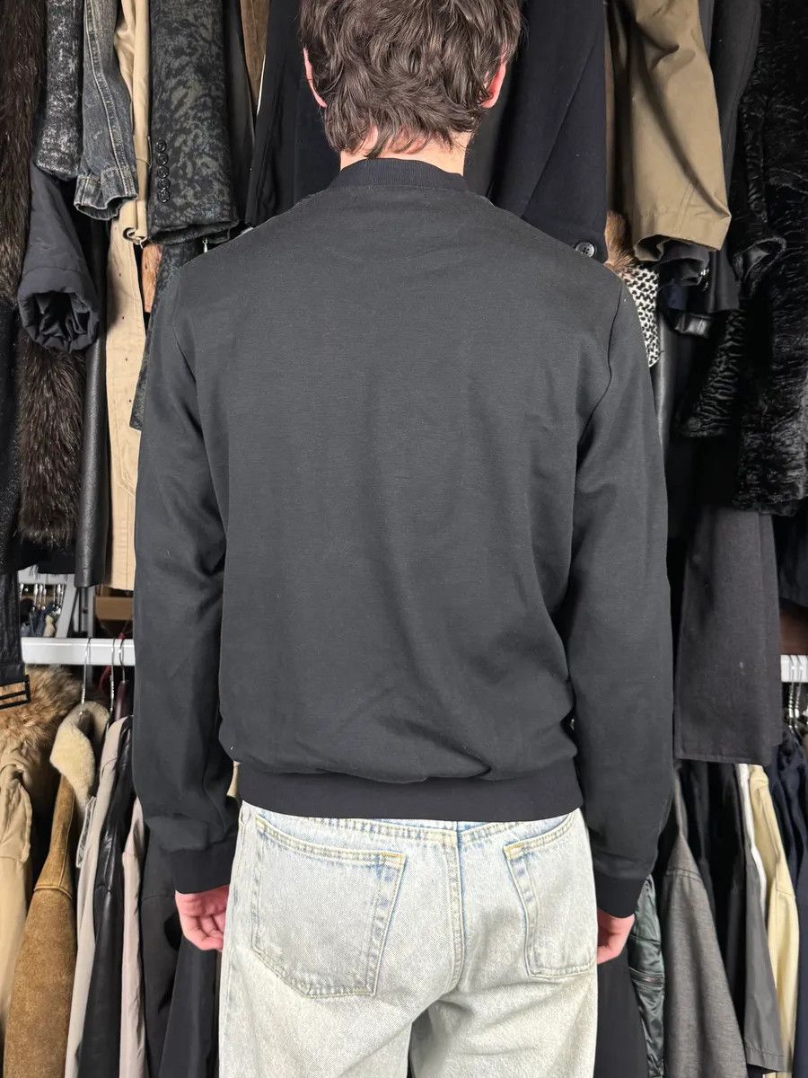 Prada 2000s Prada Black Minimalist Hybrid Zip-up Sweater Size US S / EU 44-46 / 1 - 3 Thumbnail