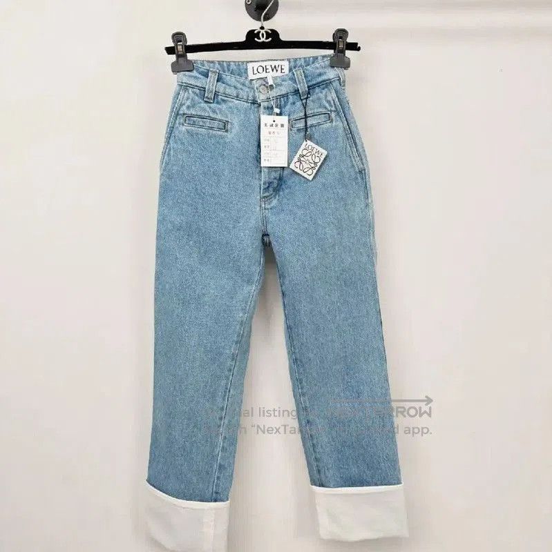 Loewe Loewe Spring Autumn Light Blue Women's Jeans . Size 23" - 1 Thumbnail