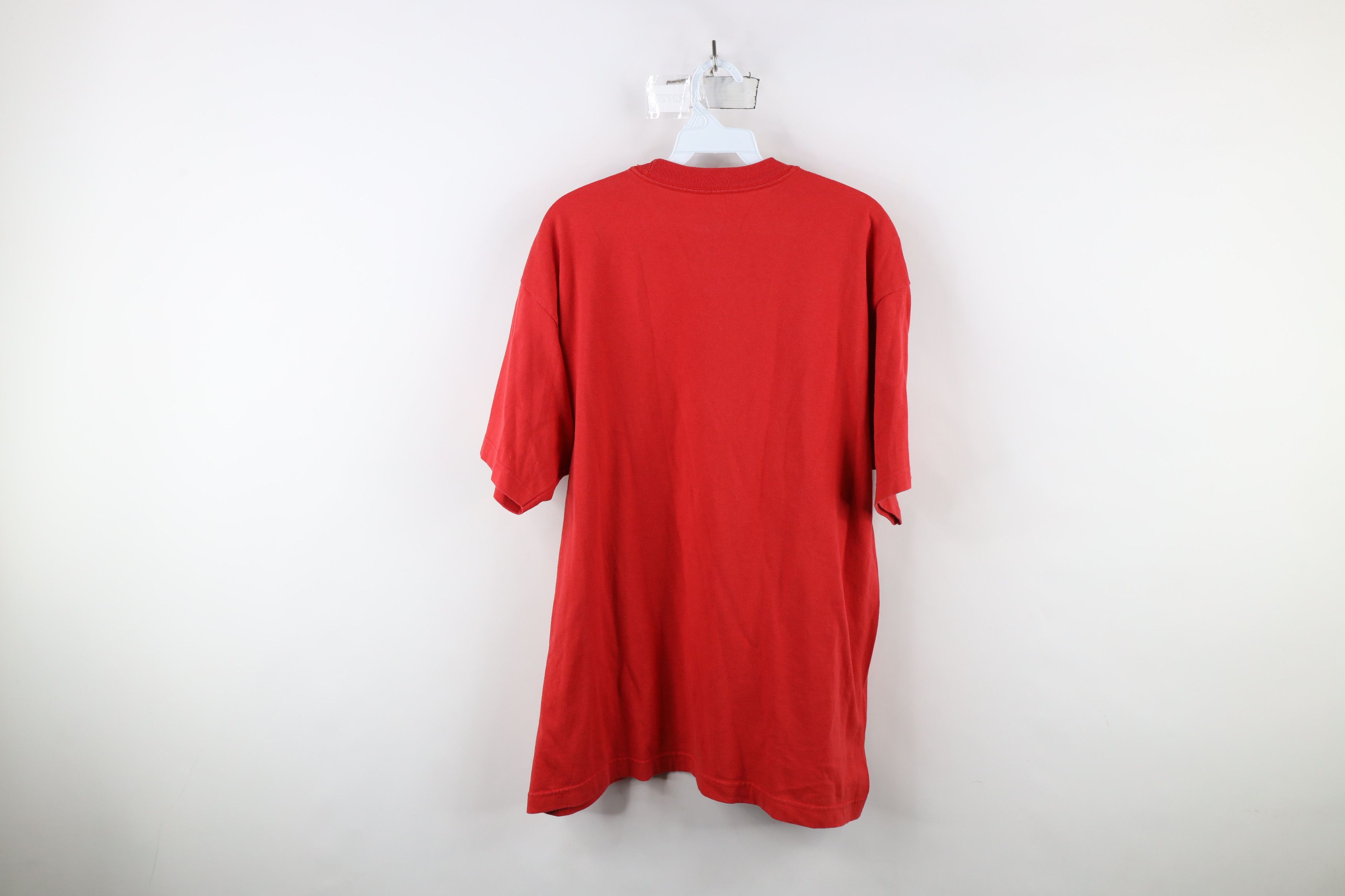 Reebok × Vintage Vintage Reebok Spell New York Giants Football T-Shirt Red Size US L / EU 52-54 / 3 - 9 Thumbnail