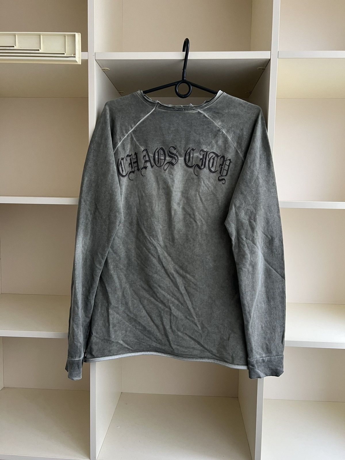 Vintage Y2K Key Largo CHAOS Skull Long Sleeve T-Shirt Size US M / EU 48-50 / 2 - 15 Thumbnail