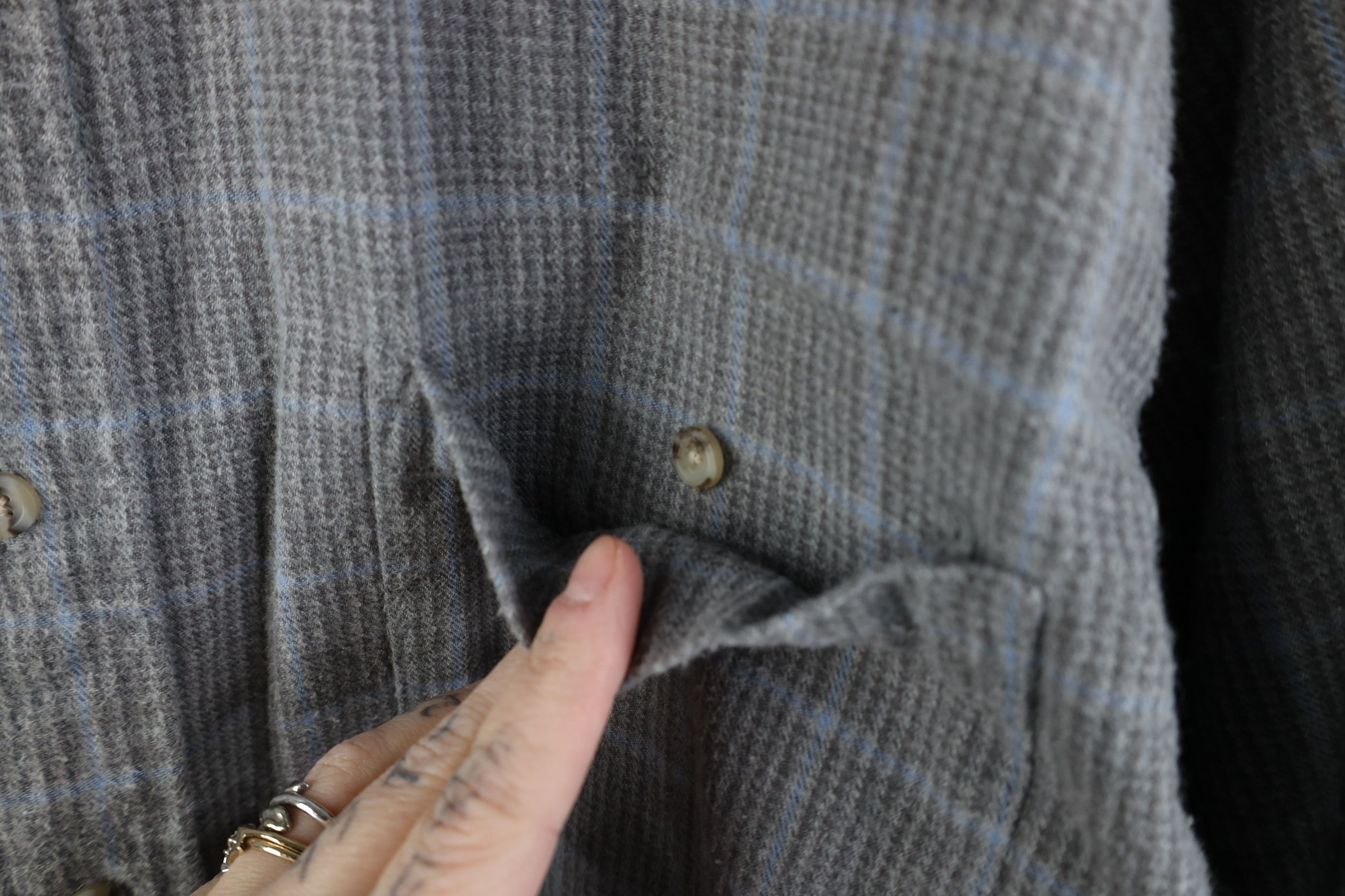 Vintage Vintage 90s Streetwear Plaid Flannel Button Down Shirt Size US XL / EU 56 / 4 - 5 Thumbnail