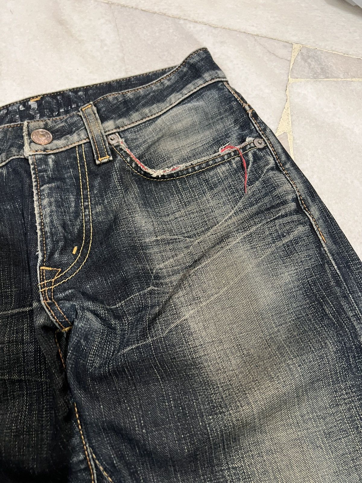 Edwin × Japanese Brand FLARE 90’S EDWIN 503 BLUE TRIP DISTRESS JEANS Size US 31 - 9 Thumbnail