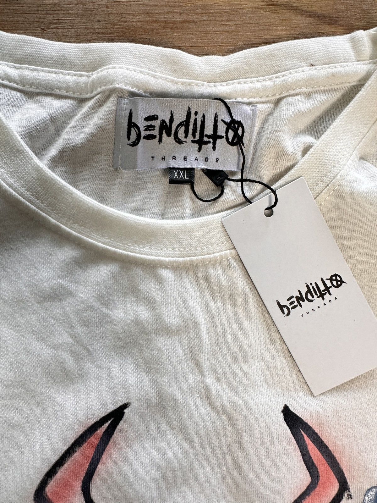 Other RARE BENDITTO THREADS “NO MILK NO MORE” GRAPHIC TEE | XXL Size US XXL / EU 58 / 5 - 3 Thumbnail