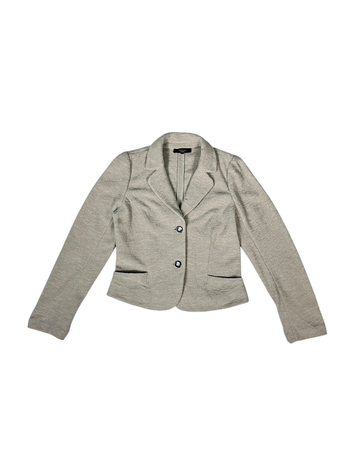 Max Mara × Weekend Max Mara Max Mara Weekend Cropped Wool Blazer Size S / US 4 / IT 40 - 1 Thumbnail