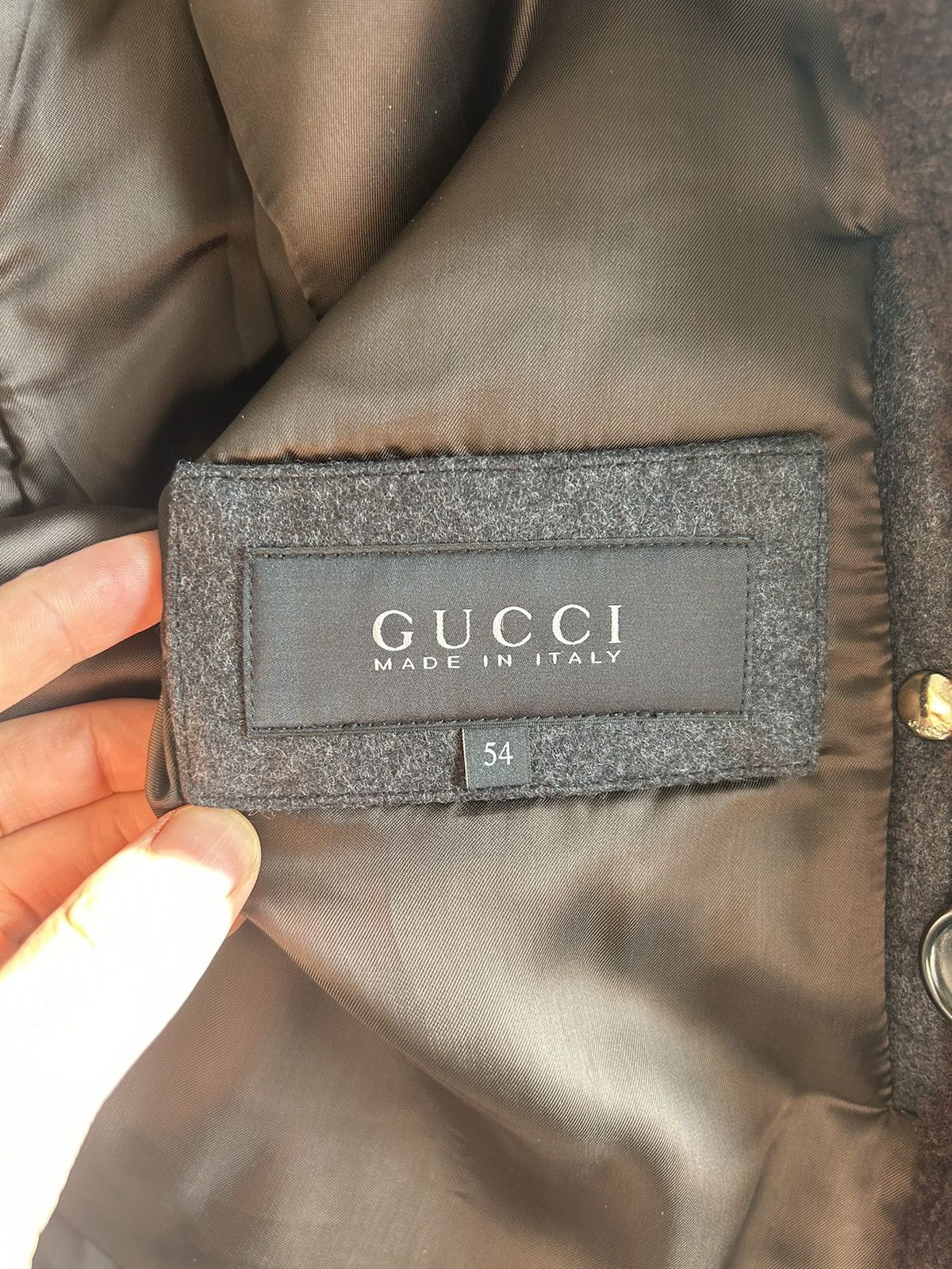 Gucci Gucci Shearling Wool Coat Size US L / EU 52-54 / 3 - 12 Thumbnail