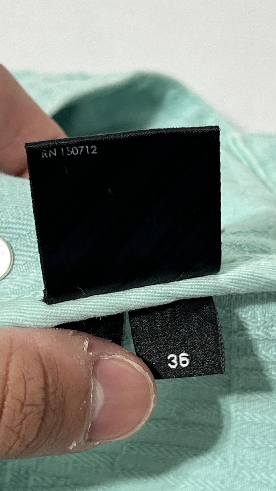 Amiri Amiri Carpenter Aqua Pants Size US 36 / EU 52 - 10 Thumbnail