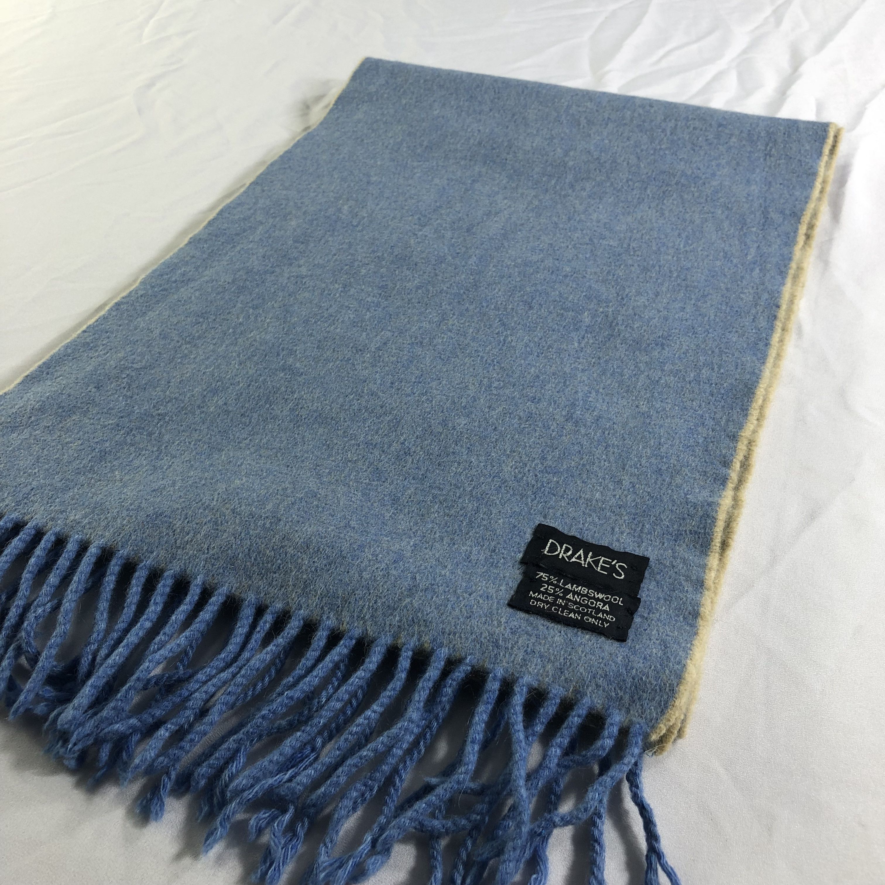 Drake's Drake's Wool Scarf Muffler Neckwear V2283 Size ONE SIZE - 3 Thumbnail
