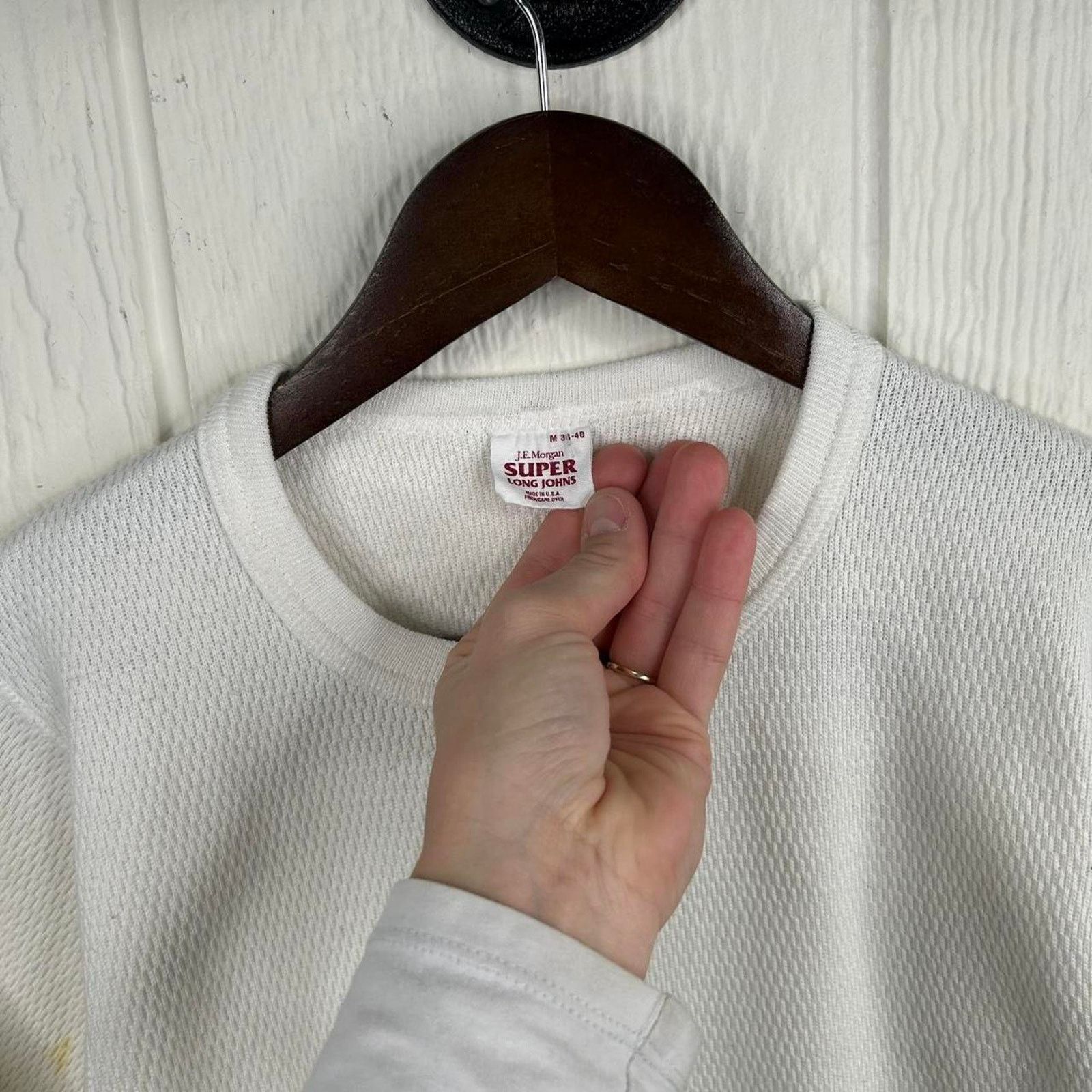 Other Vintage 80’s Long Sleeve Waffle Thermal Size Medium Size US M / EU 48-50 / 2 - 2 Thumbnail
