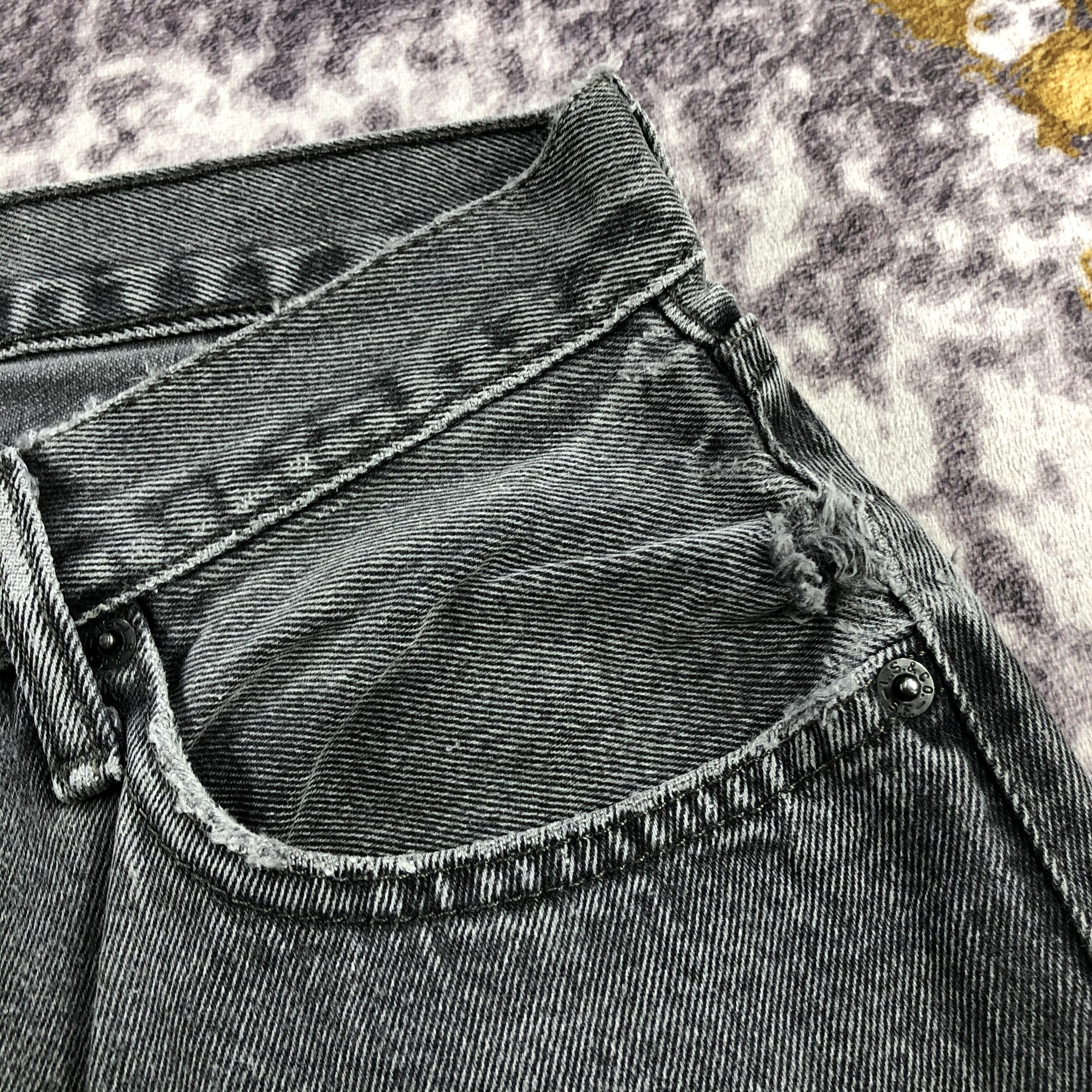 Levi's × Vintage Vintage Levis 505 Faded Black Jeans-JM2679 Size US 36 / EU 52 - 9 Thumbnail