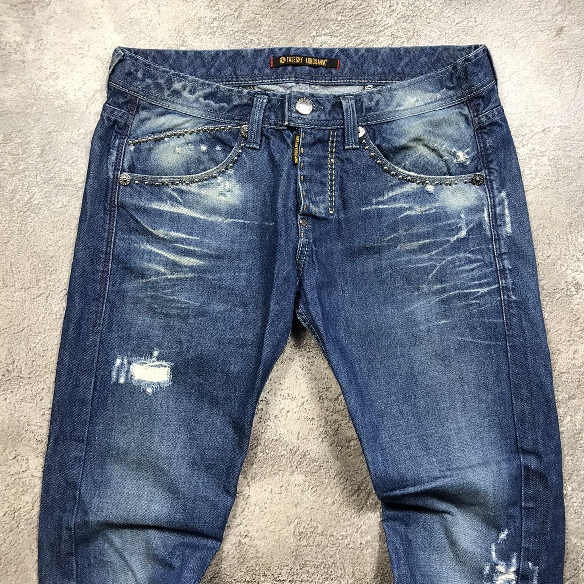 Vintage Vintage 90s Distressed Baggy Jeans Thrashed Grunge Skate 38 Size US 38 / EU 54 - 3 Thumbnail