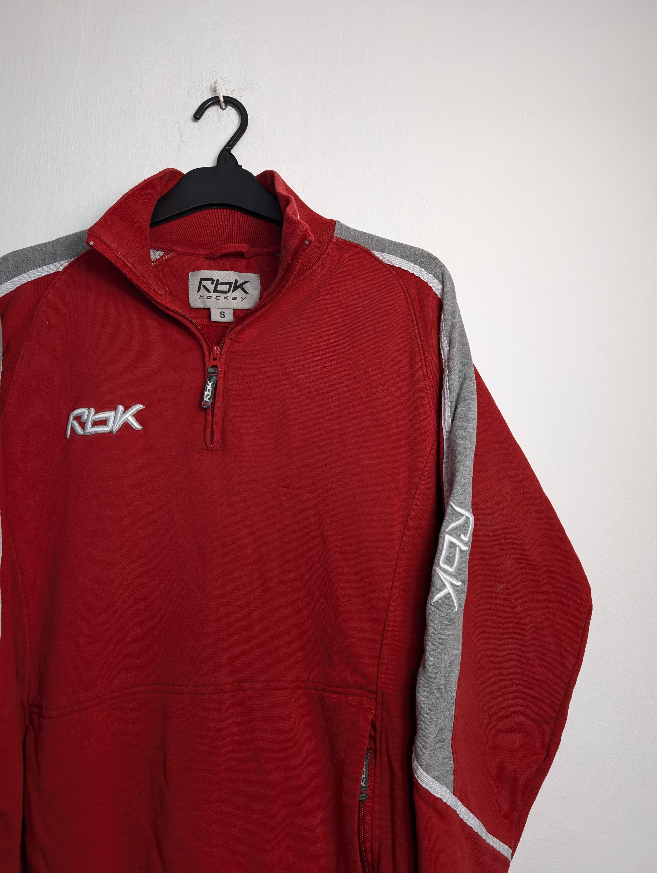 Reebok × Vintage Vintage 00s Reebok Hockey Sweatshirt Y2K Sportswear Size US S / EU 44-46 / 1 - 3 Thumbnail